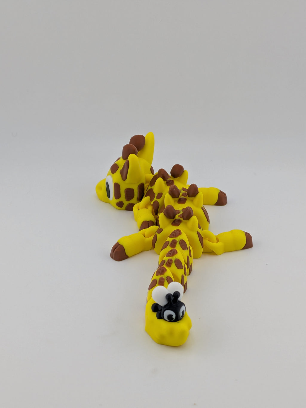 7" Giraffe Dragon Flexi | Articulated 3D Printed Fidget & Fly Sidekick