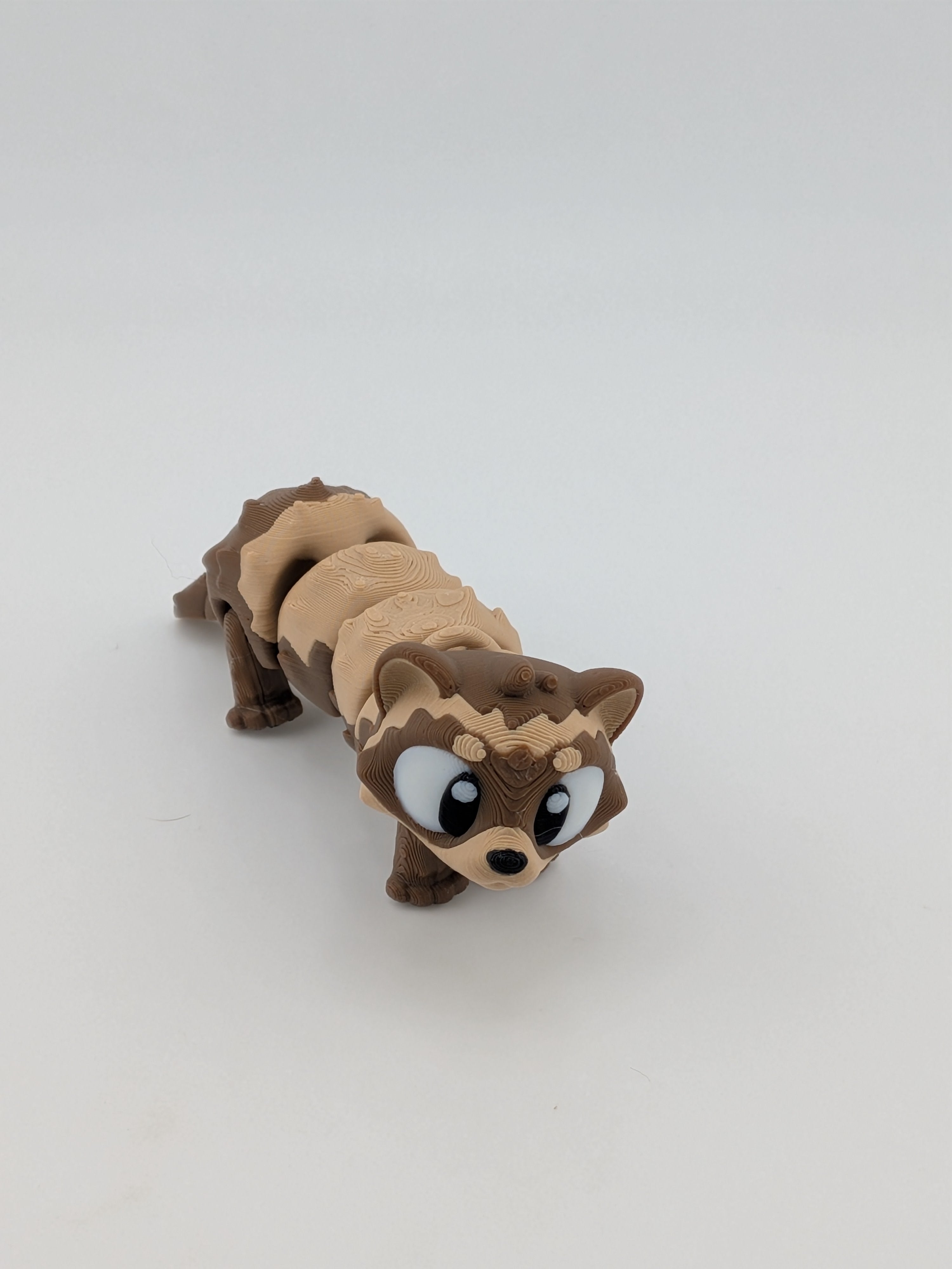 🦦✨ Mini Flexi Ferret! 🥨 3.6" Articulated "Slinky" Fidget & Pocket Sidekick 🐾🌀