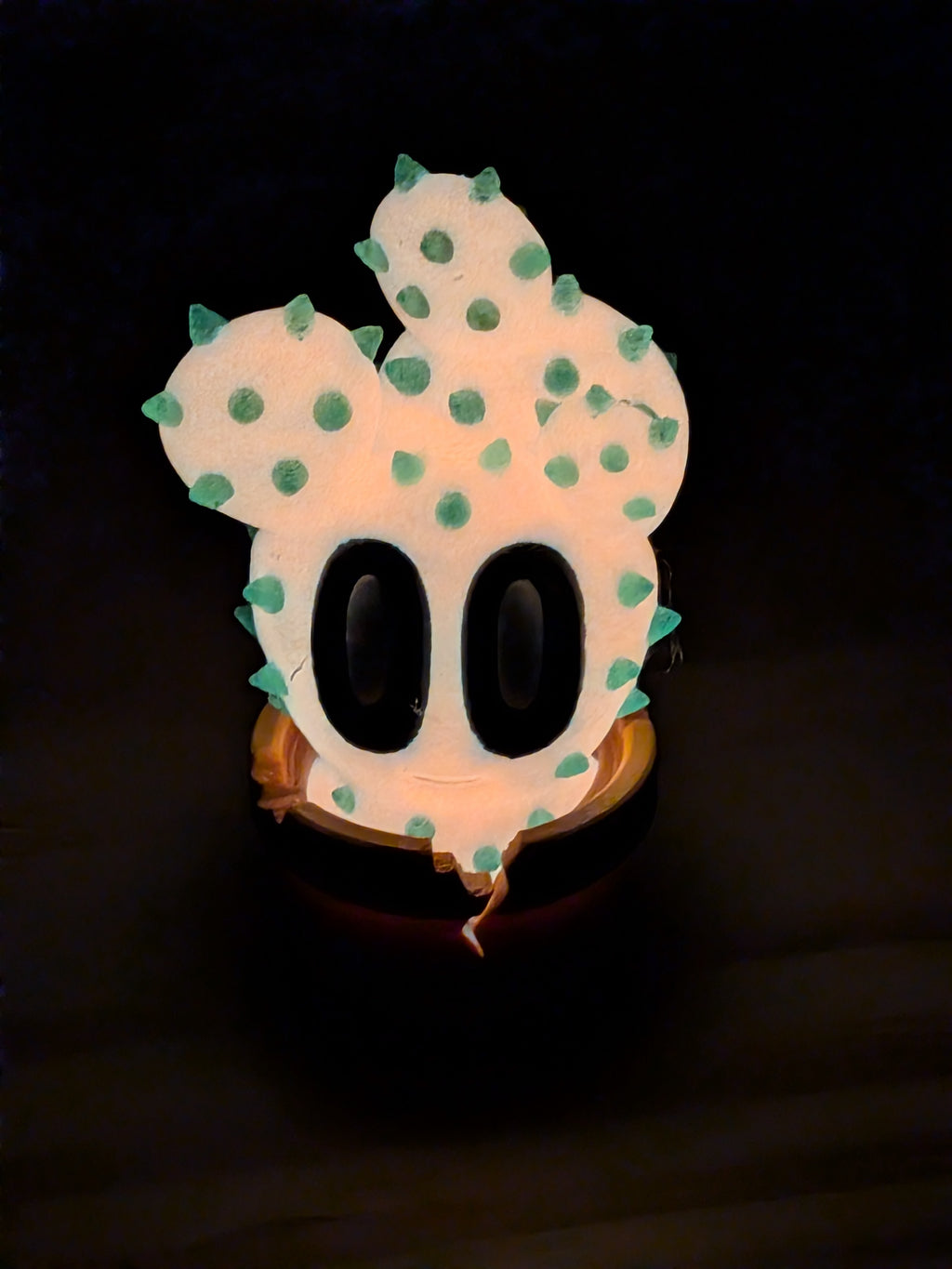 🌵✨ UV-Glow Cactus Blob! ☀️ 2.5" Sun-Reactive Articulated Prickly Fidget 🏜️🔦