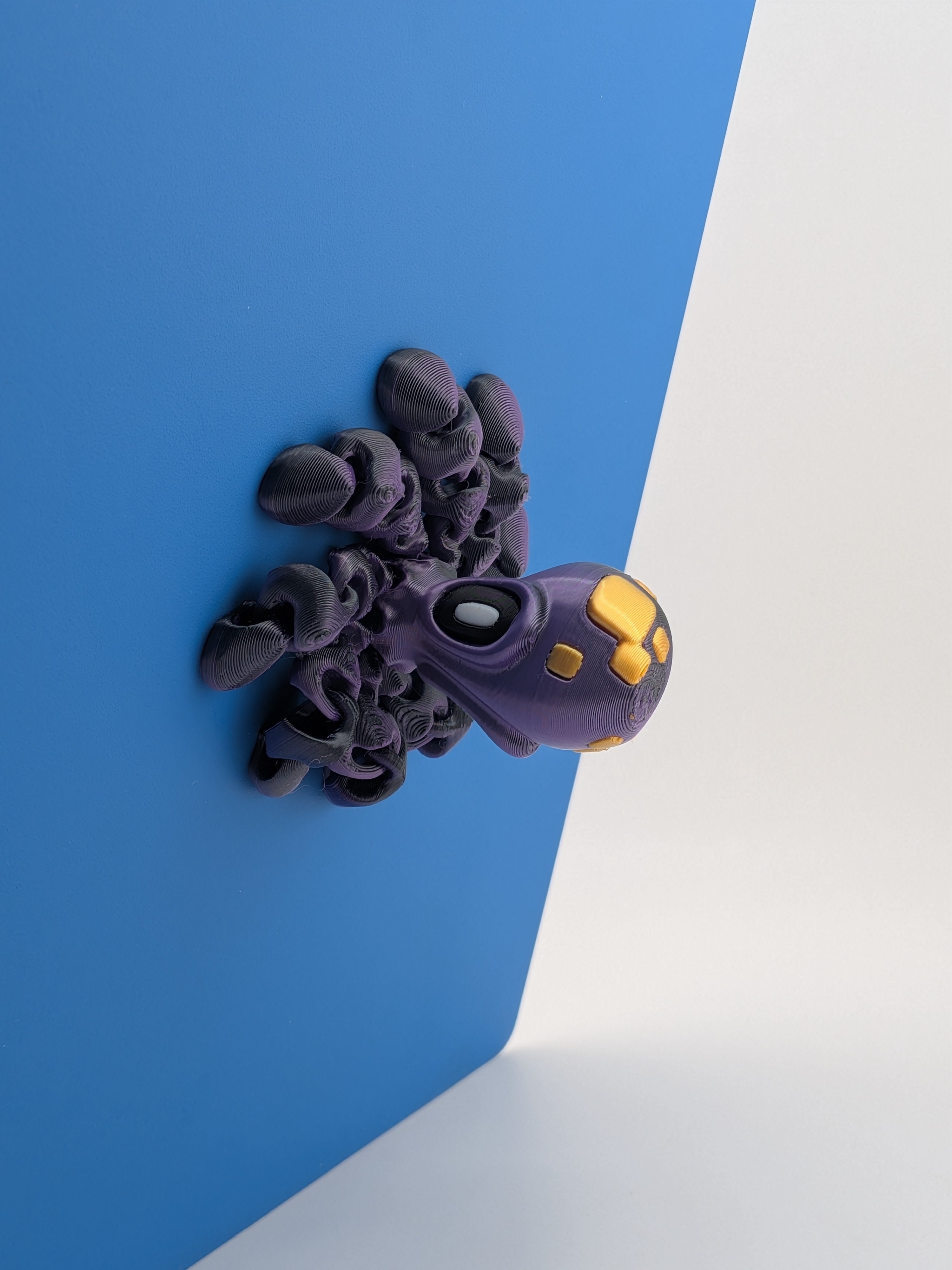 🐙🧲 The Mag-Octo! 🌊 9-Magnet Flexi Octopus – Articulated Magnetic Fidget ✨🌀