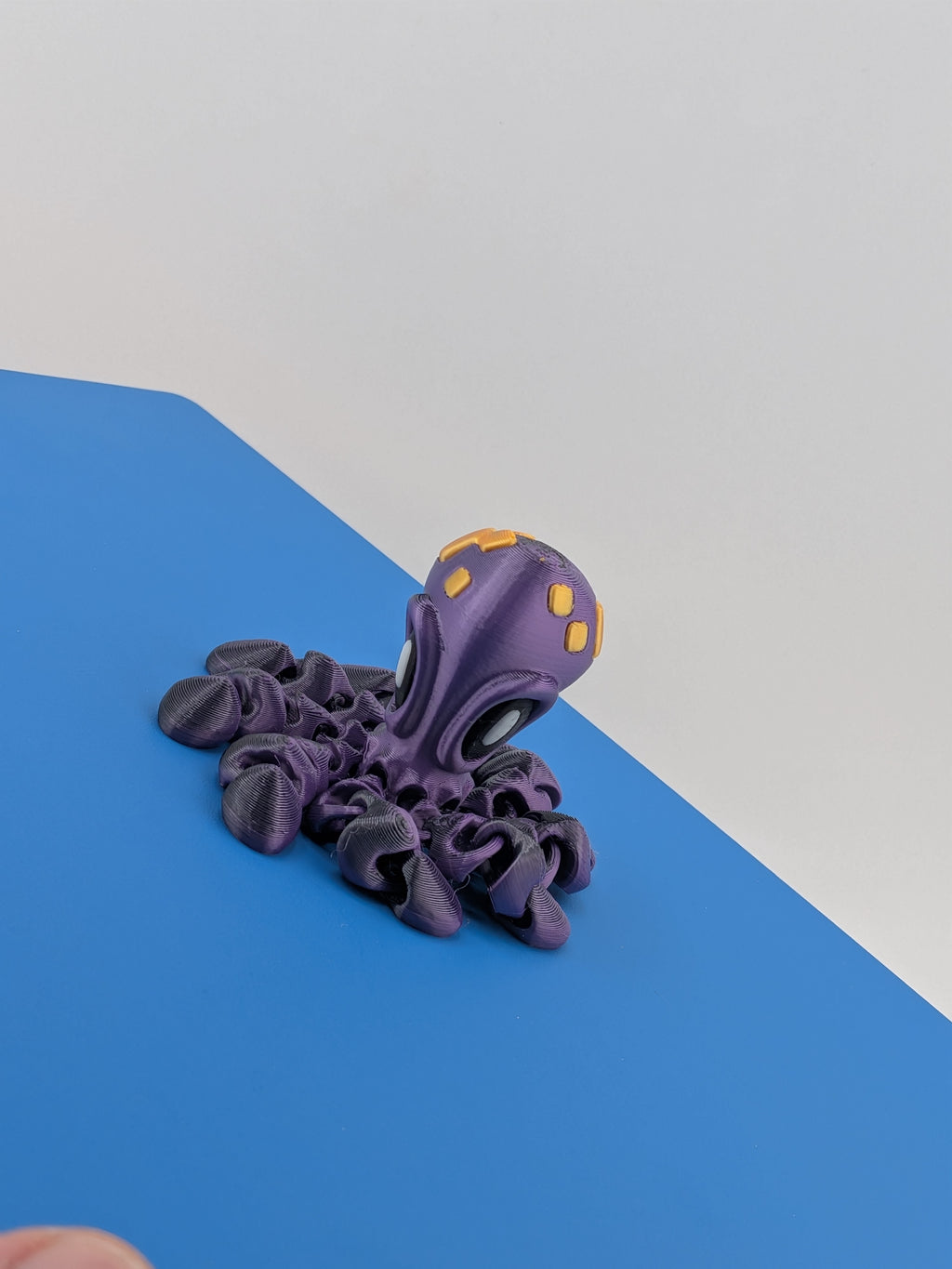 🐙🧲 The Mag-Octo! 🌊 9-Magnet Flexi Octopus – Articulated Magnetic Fidget ✨🌀