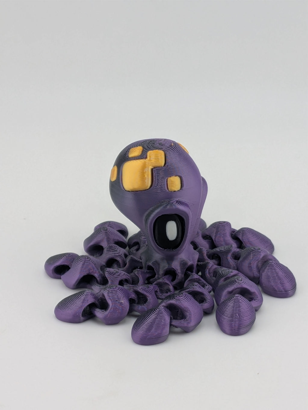 🐙🧲 The Mag-Octo! 🌊 9-Magnet Flexi Octopus – Articulated Magnetic Fidget ✨🌀