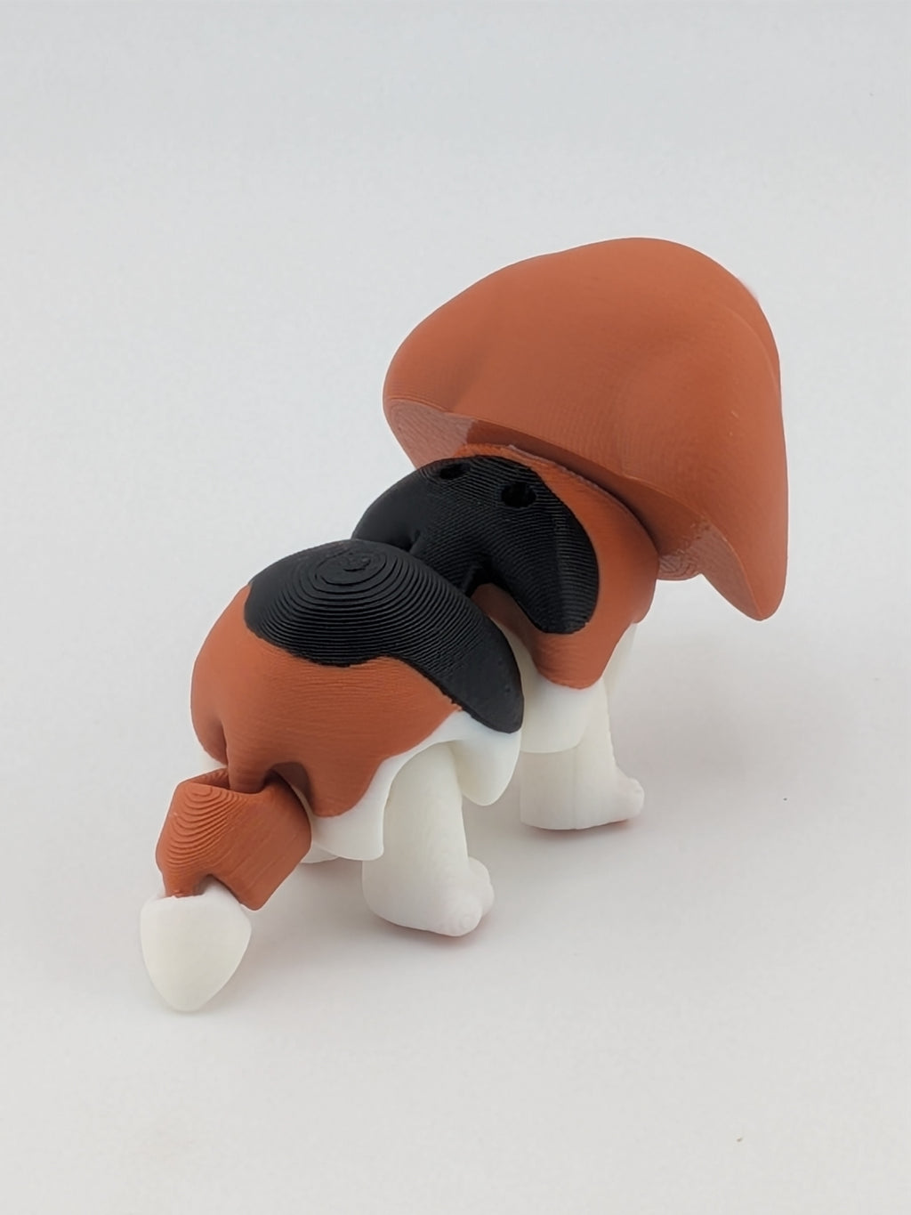 🐶🐾 Mini Beagle Flexi Dog! 🦴 Articulated Puppy Fidget & Desk Pet ✨🐕