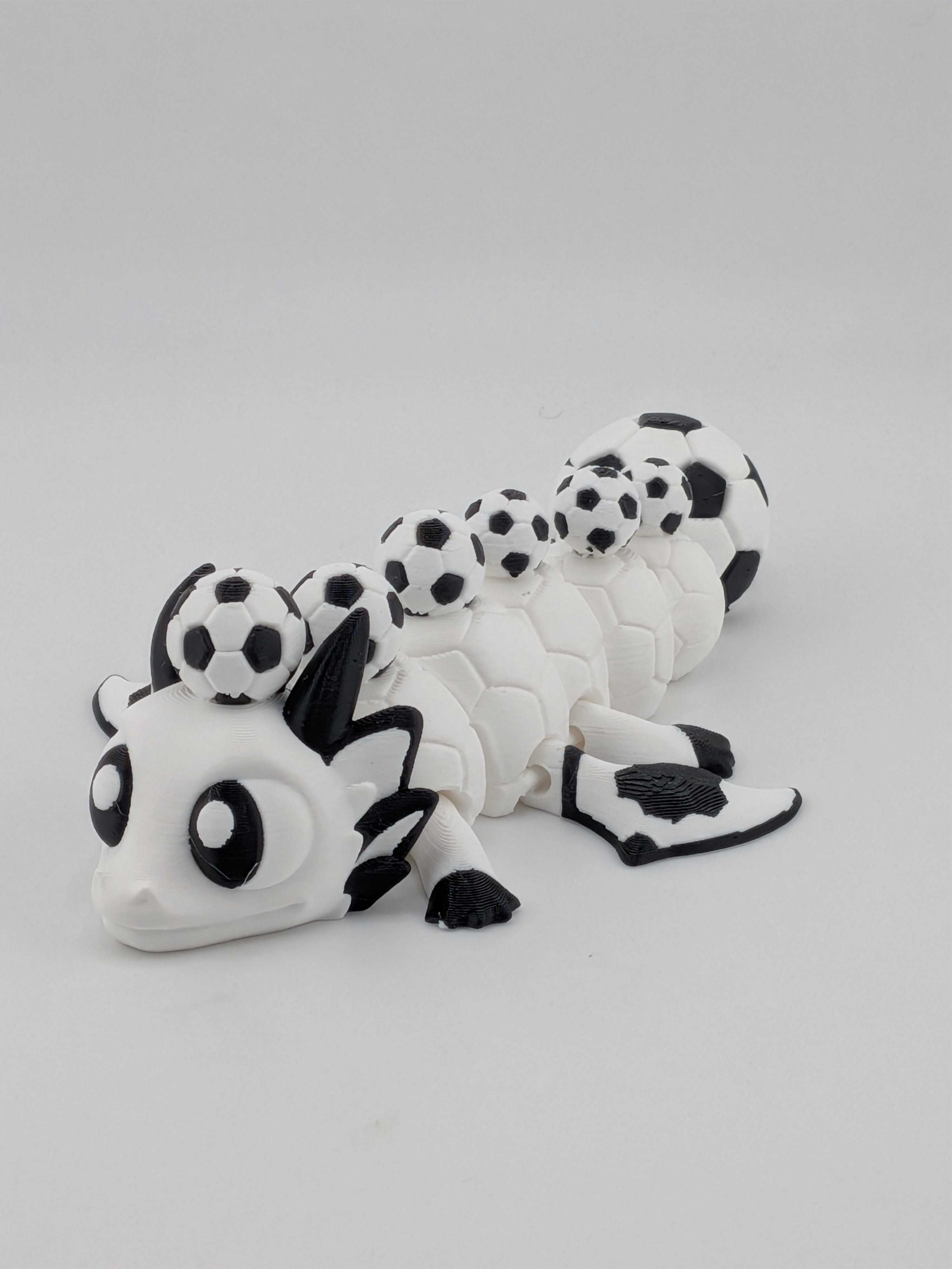 ⚽🐉 Soccer Dragon Egg Bundle! 🏟️ Choose 6" Original or 4" Mini Flexi Set ✨🥅