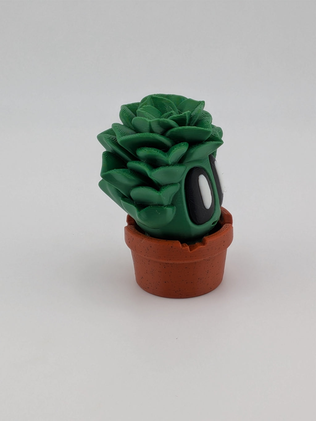 🌵✨ Succulent Plant Blob! 🪴 3" Articulated Rosette Fidget & Cracked Pot Set 💎🏜️
