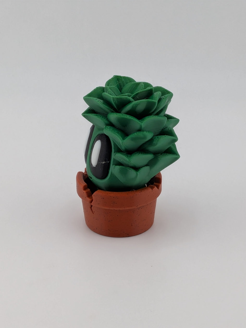 🌵✨ Succulent Plant Blob! 🪴 3" Articulated Rosette Fidget & Cracked Pot Set 💎🏜️