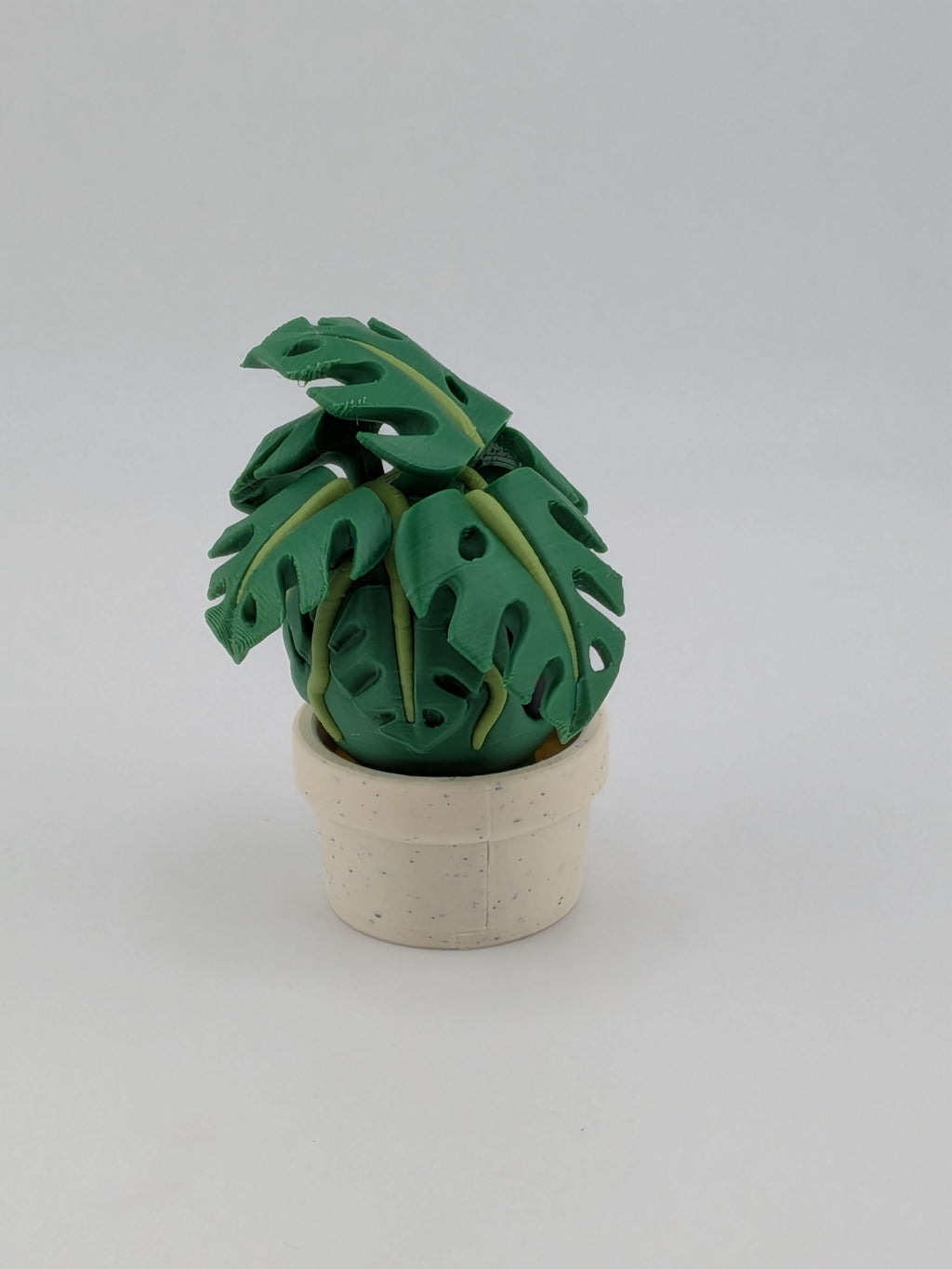 🌿✨ Monstera Plant Blob! 🪴 2.5" Articulated Leafy Fidget & Desk Pet Figurine 💎🍃