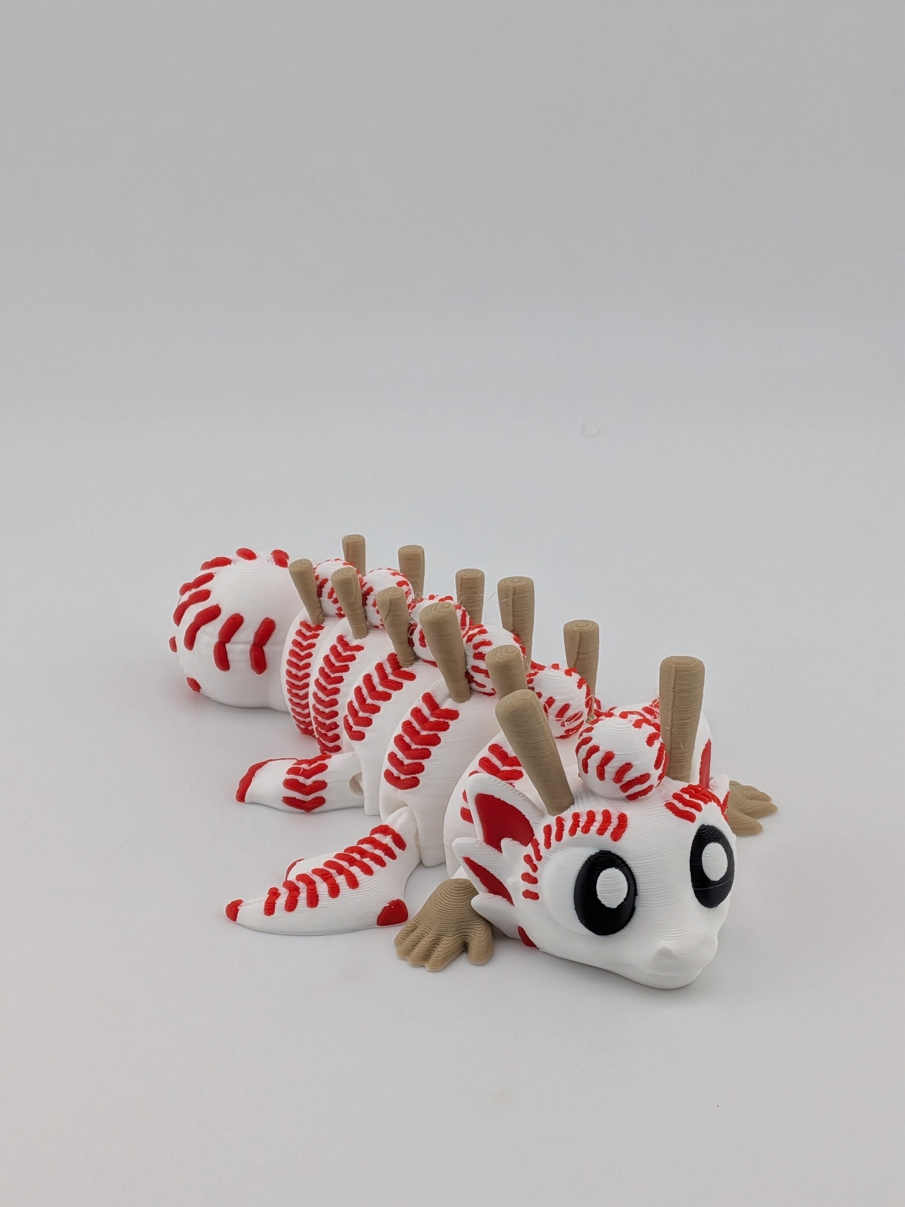 ⚾🐉 Baseball Dragon Egg Bundle | Articulated "Twin-Dragon" Home Run Set ✨🏟️