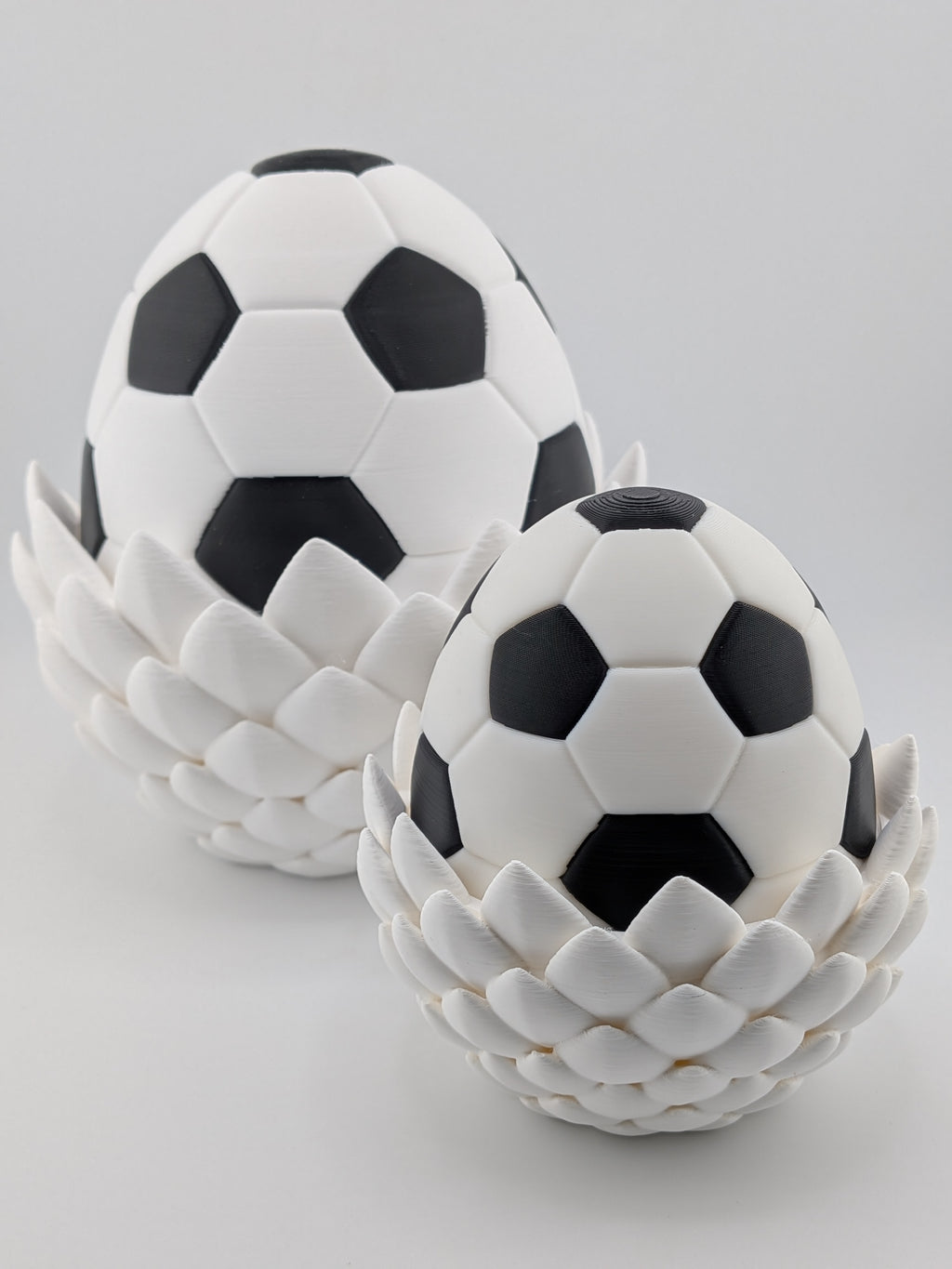 ⚽🐉 Soccer Dragon Egg Bundle! 🏟️ Choose 6" Original or 4" Mini Flexi Set ✨🥅
