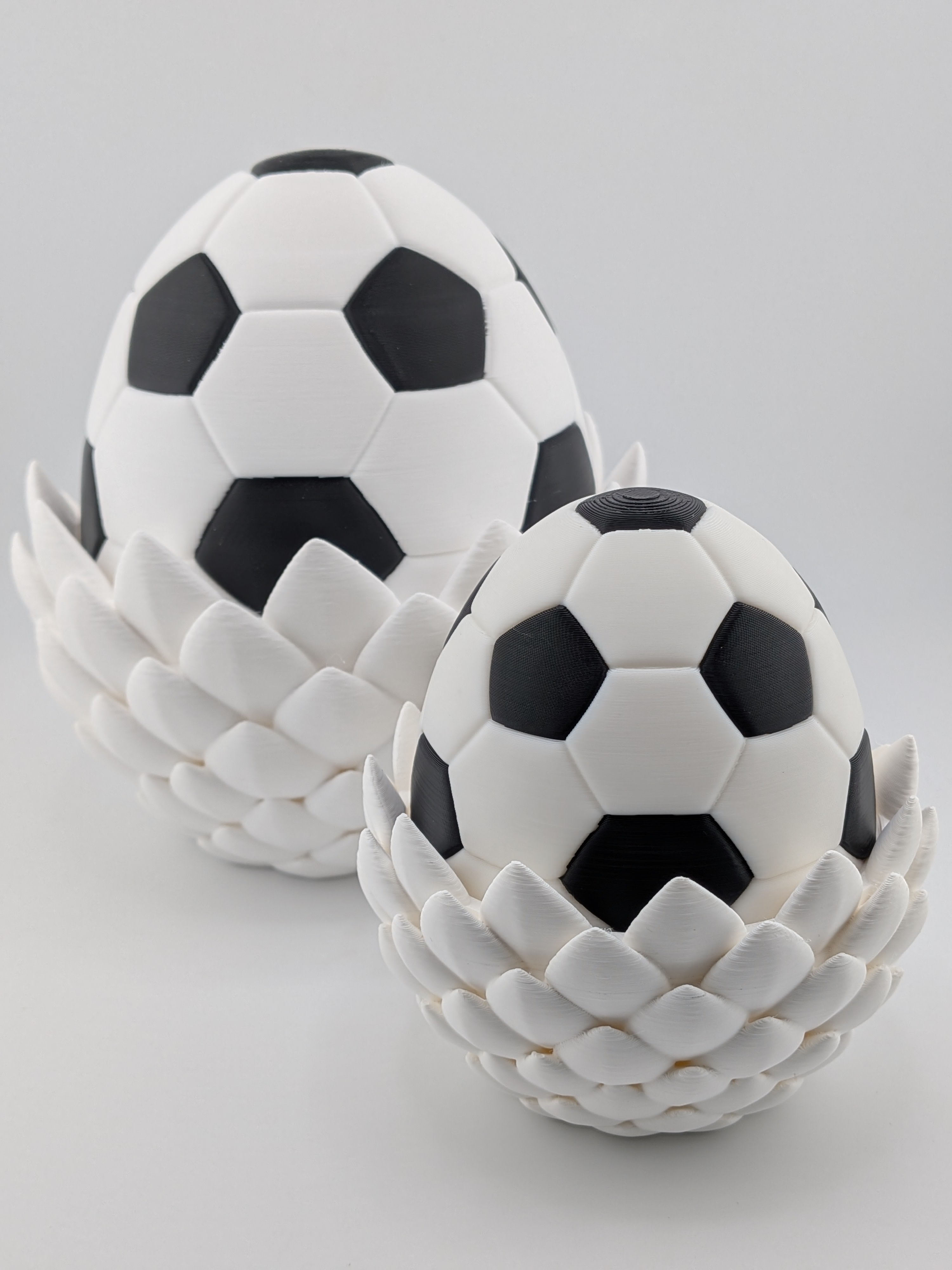 ⚽🐉 Soccer Dragon Egg Bundle! 🏟️ Choose 6" Original or 4" Mini Flexi Set ✨🥅
