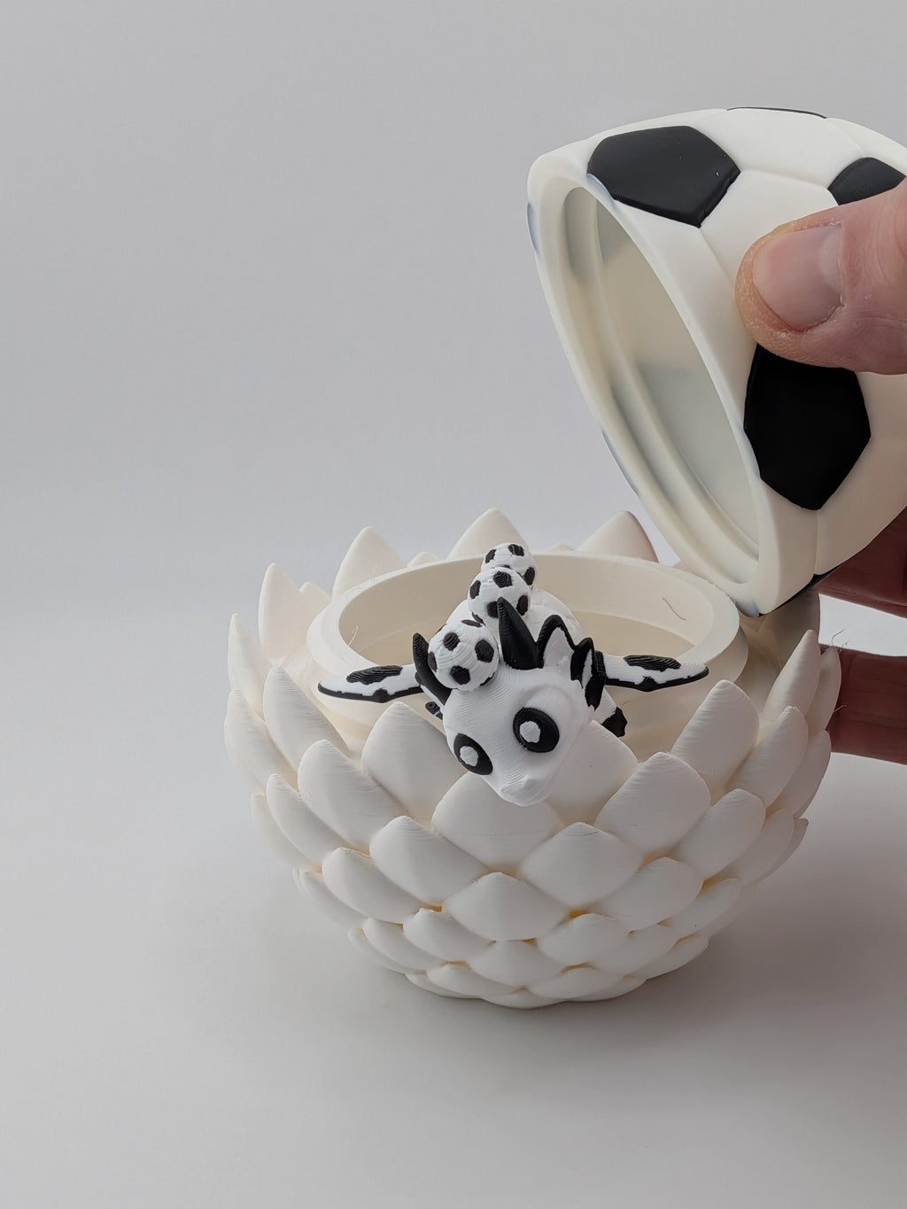 ⚽🐉 Soccer Dragon Egg Bundle! 🏟️ Choose 6" Original or 4" Mini Flexi Set ✨🥅