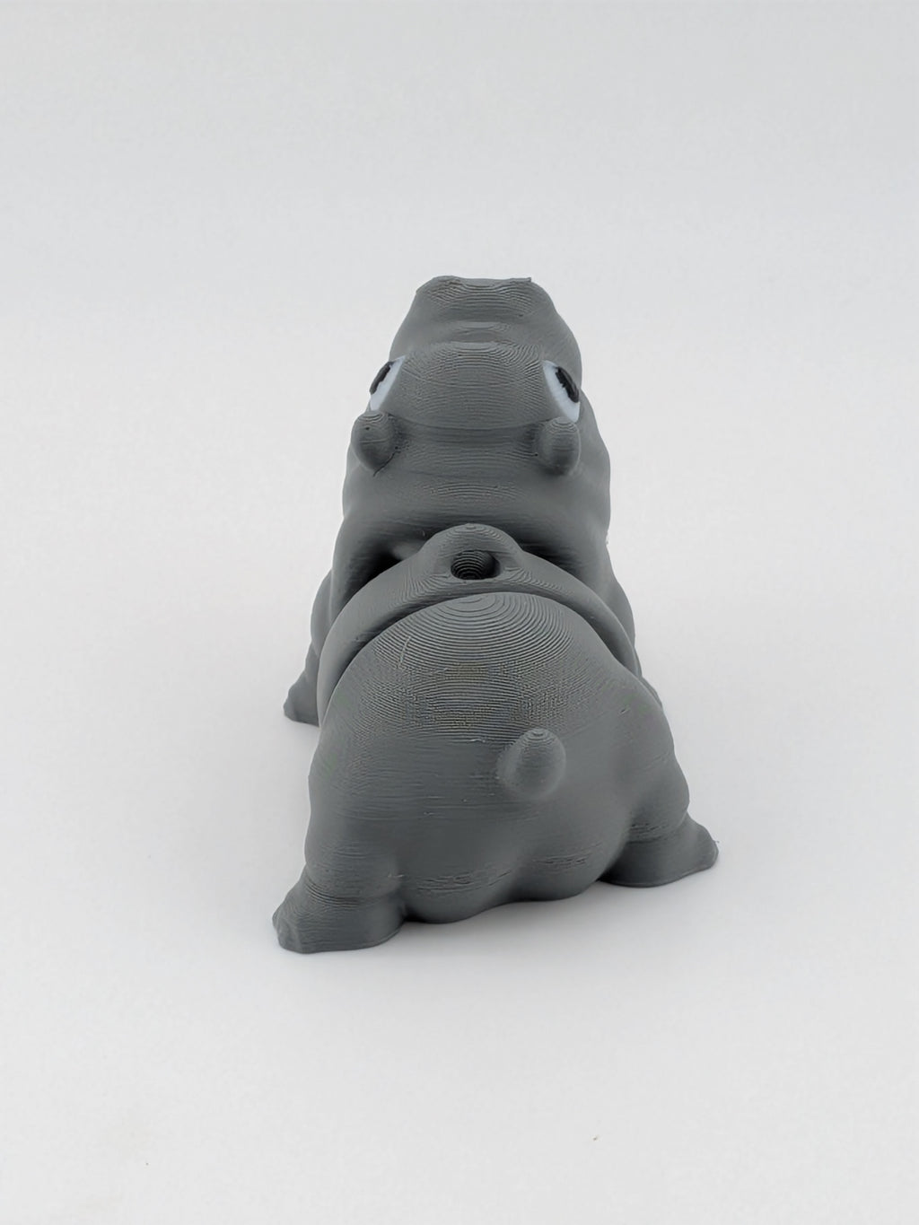 🦛✨ Mini Flexi Hippo Keychain! 🤏 2.4" Articulated "Water Horse" Pocket Buddy 🌊🥨