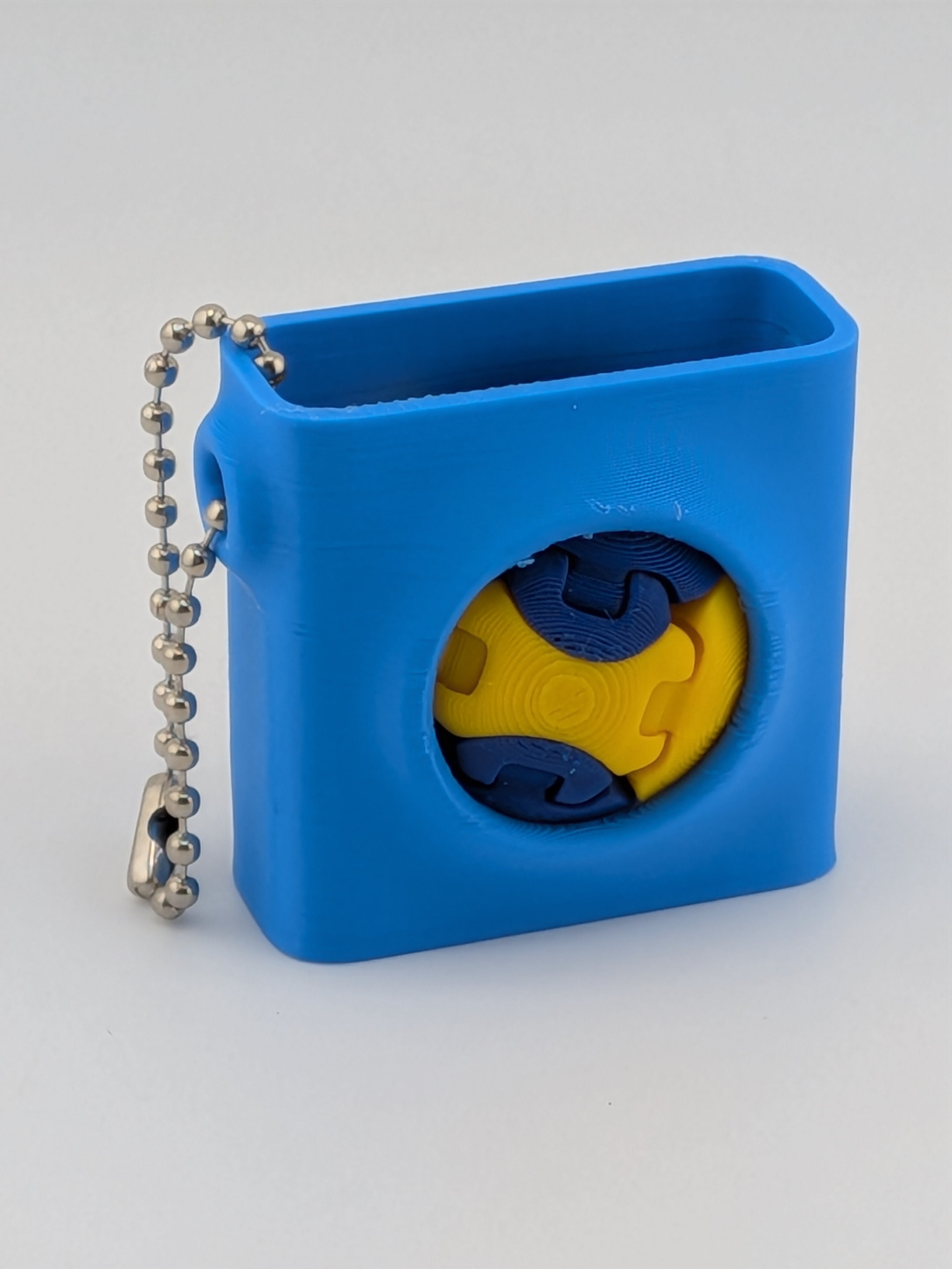 🌀🔘 The Zorble: Pop-Out Kinetic Fidget Sphere ✨ Gravity-Defying Keychain Buddy 🚀🥨