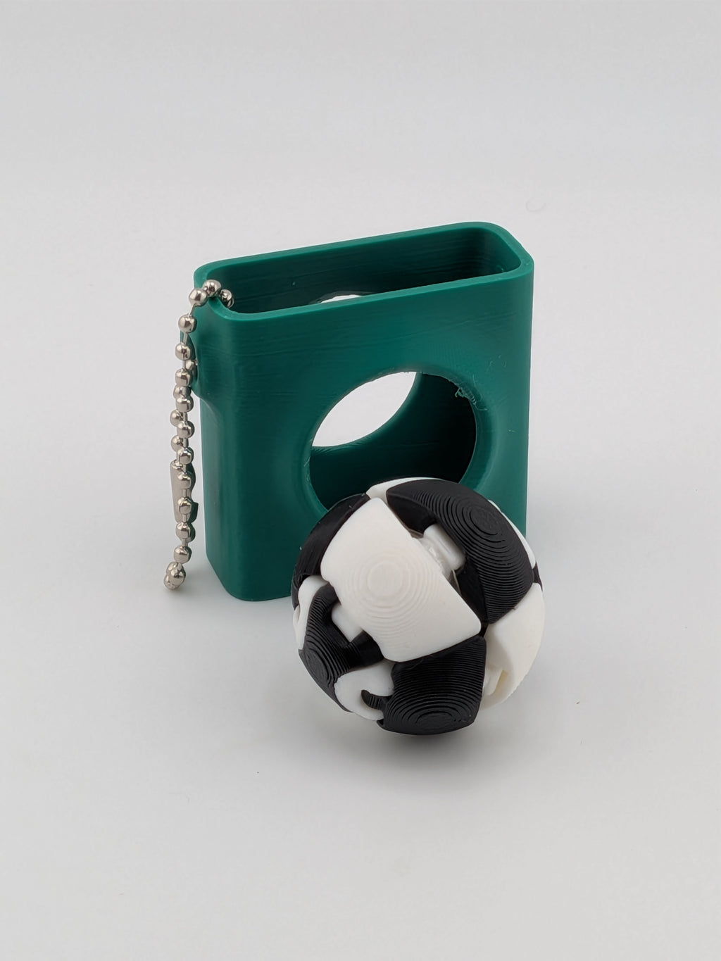 🌀🔘 The Zorble: Pop-Out Kinetic Fidget Sphere ✨ Gravity-Defying Keychain Buddy 🚀🥨
