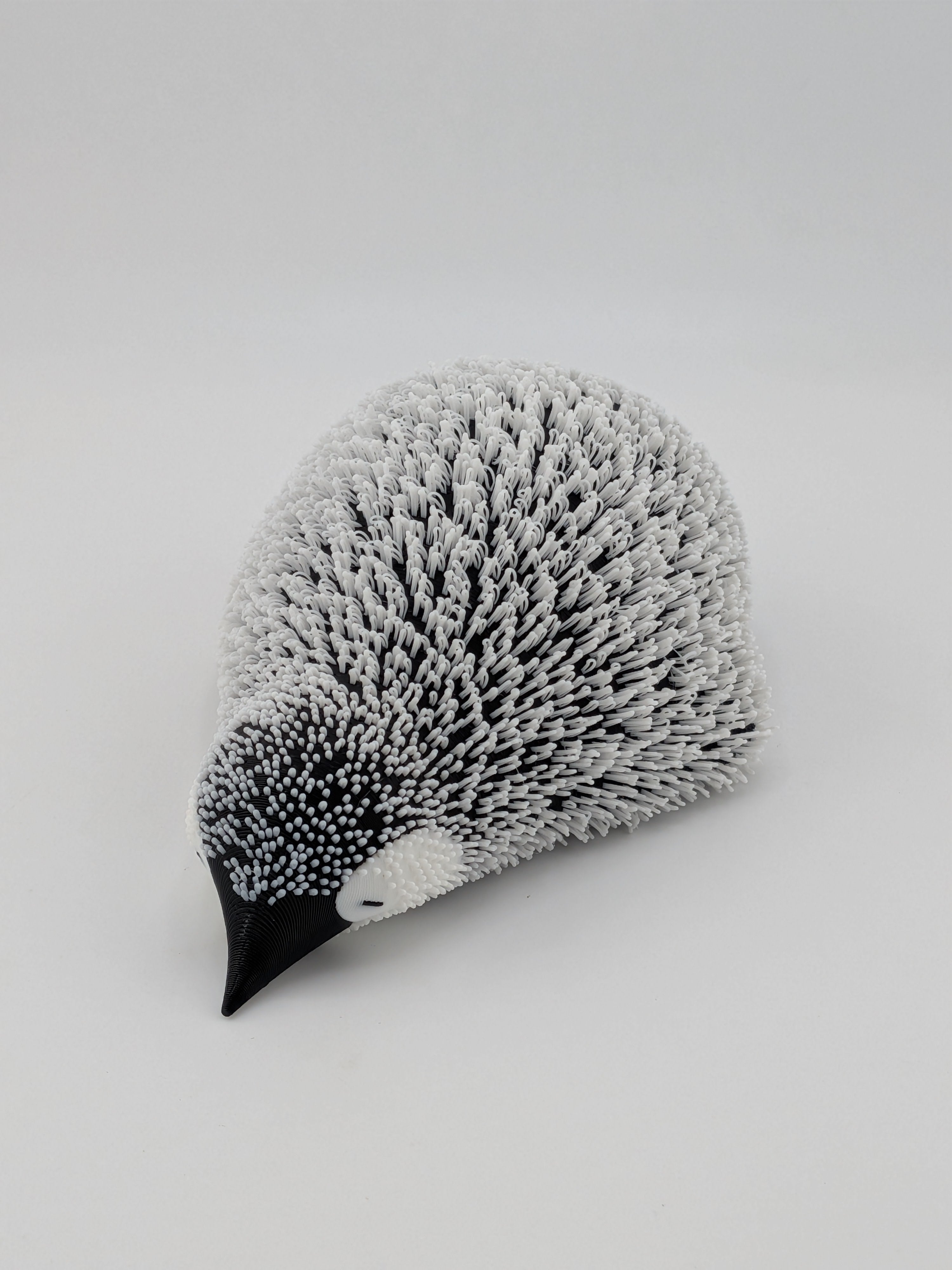 🐧❄️ Shaggy Little Penguin ✨ "Fluffy" 3D Printed Emperor Chick Desk Pet 🧊🐧