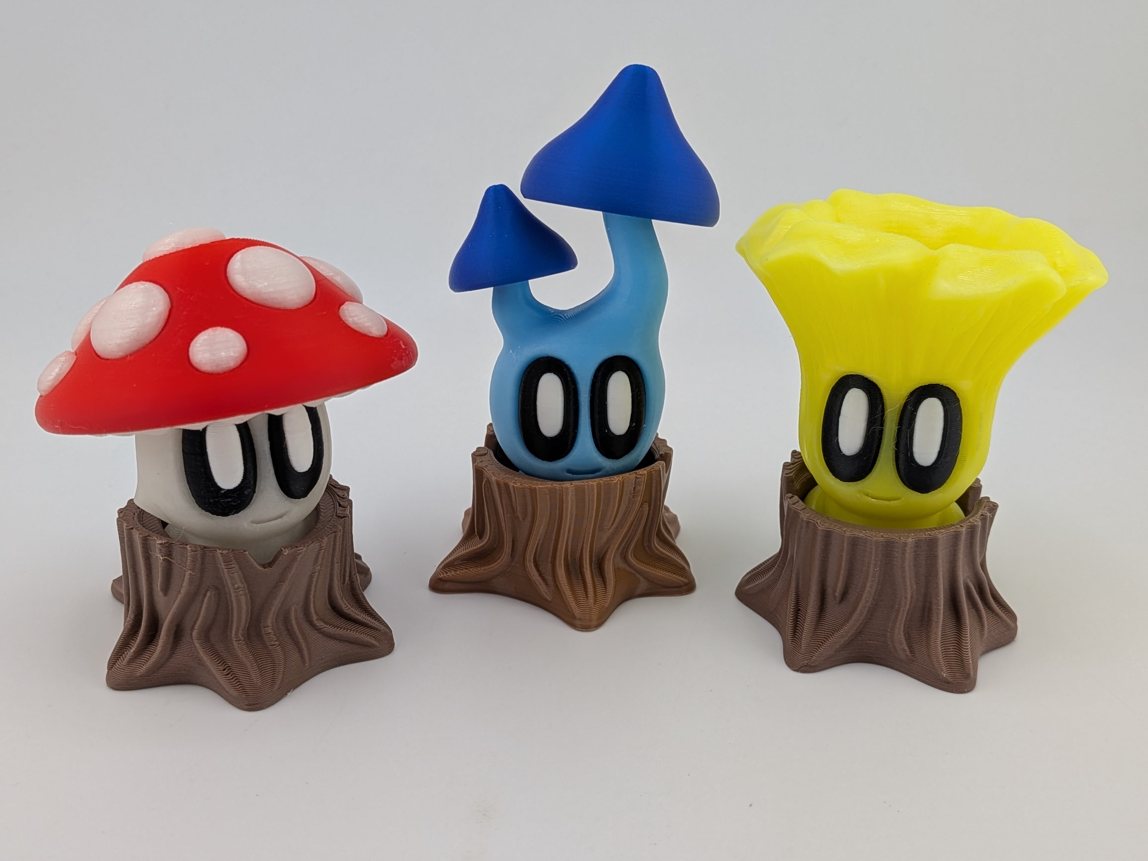 🍄✨ Glow-in-the-Dark Shroom Collection | Blob Lab Magic Fungi | Individual or Set of 3 🌑💡