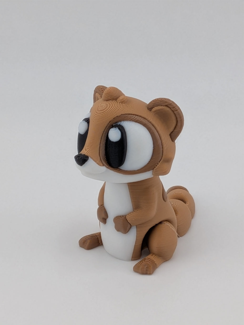 🐾🛰️ 1.8" Meercat Keychain Buddy! ✨ Articulated "Sentry" Fidget Bag Charm 🎒🌀