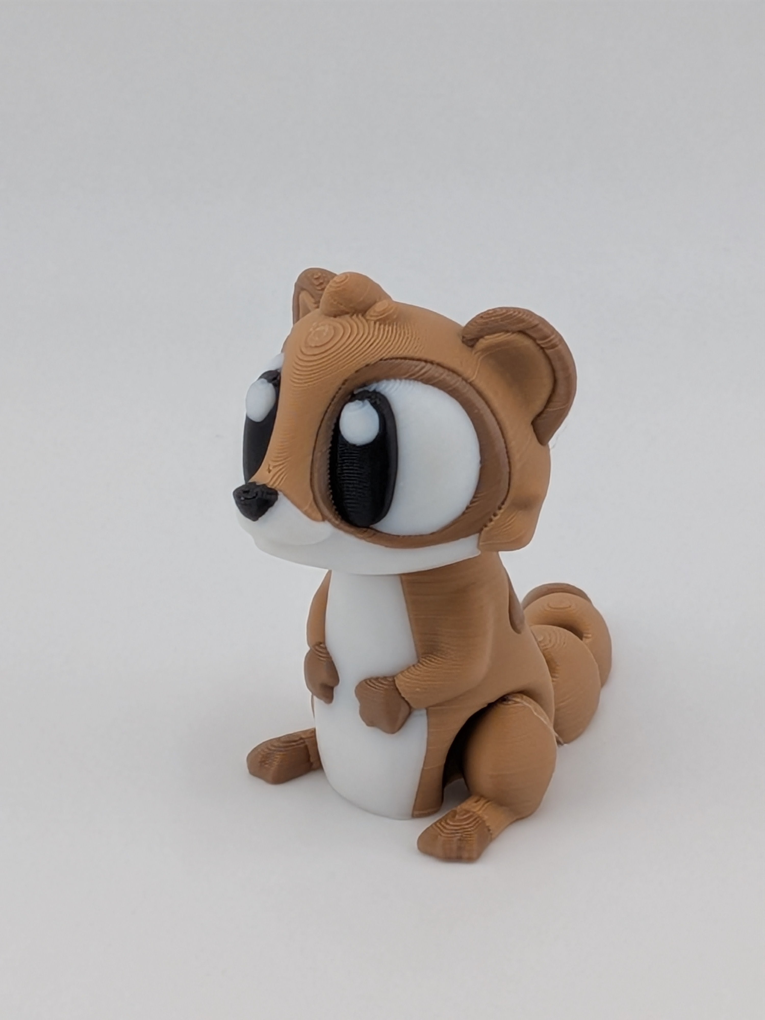 🐾🛰️ 1.8" Meercat Keychain Buddy! ✨ Articulated "Sentry" Fidget Bag Charm 🎒🌀