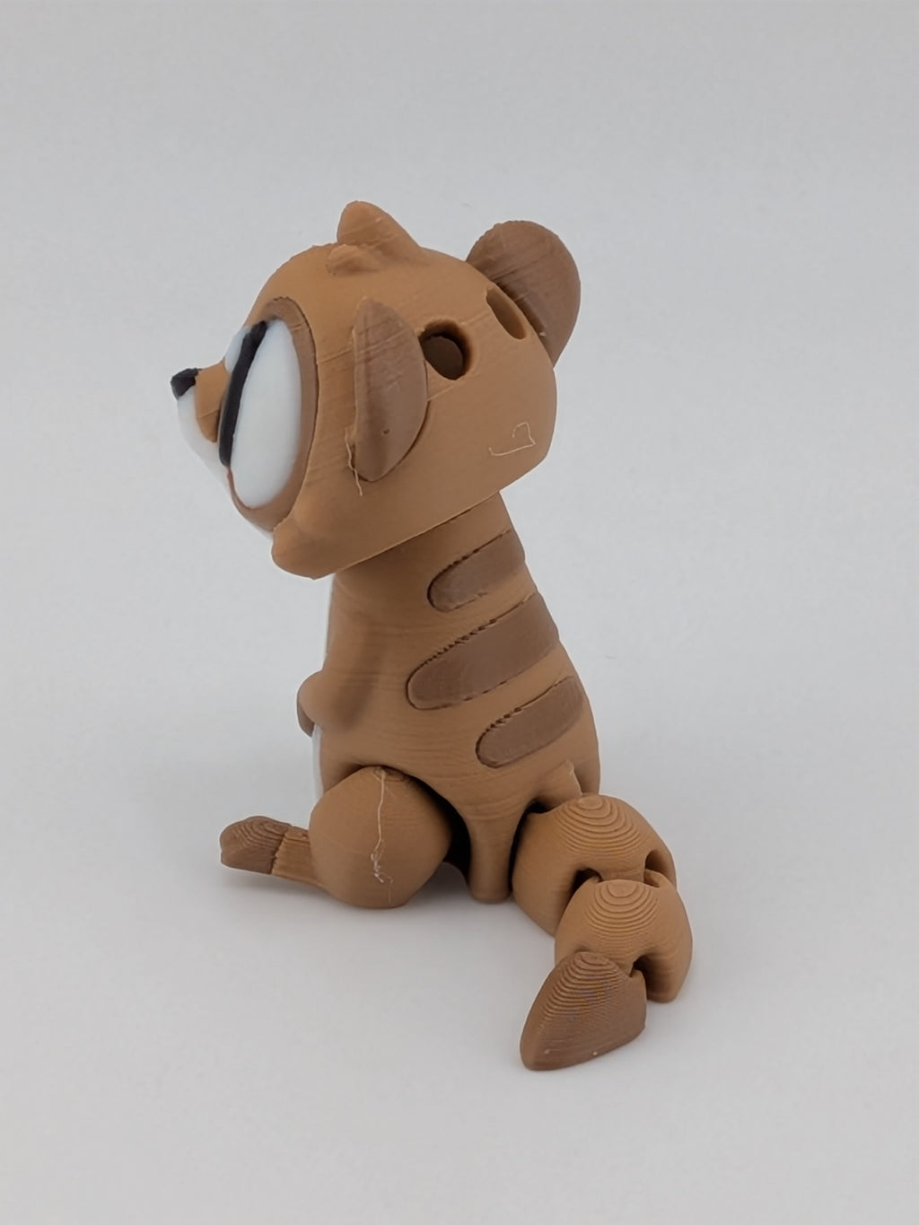 🐾🛰️ 1.8" Meercat Keychain Buddy! ✨ Articulated "Sentry" Fidget Bag Charm 🎒🌀
