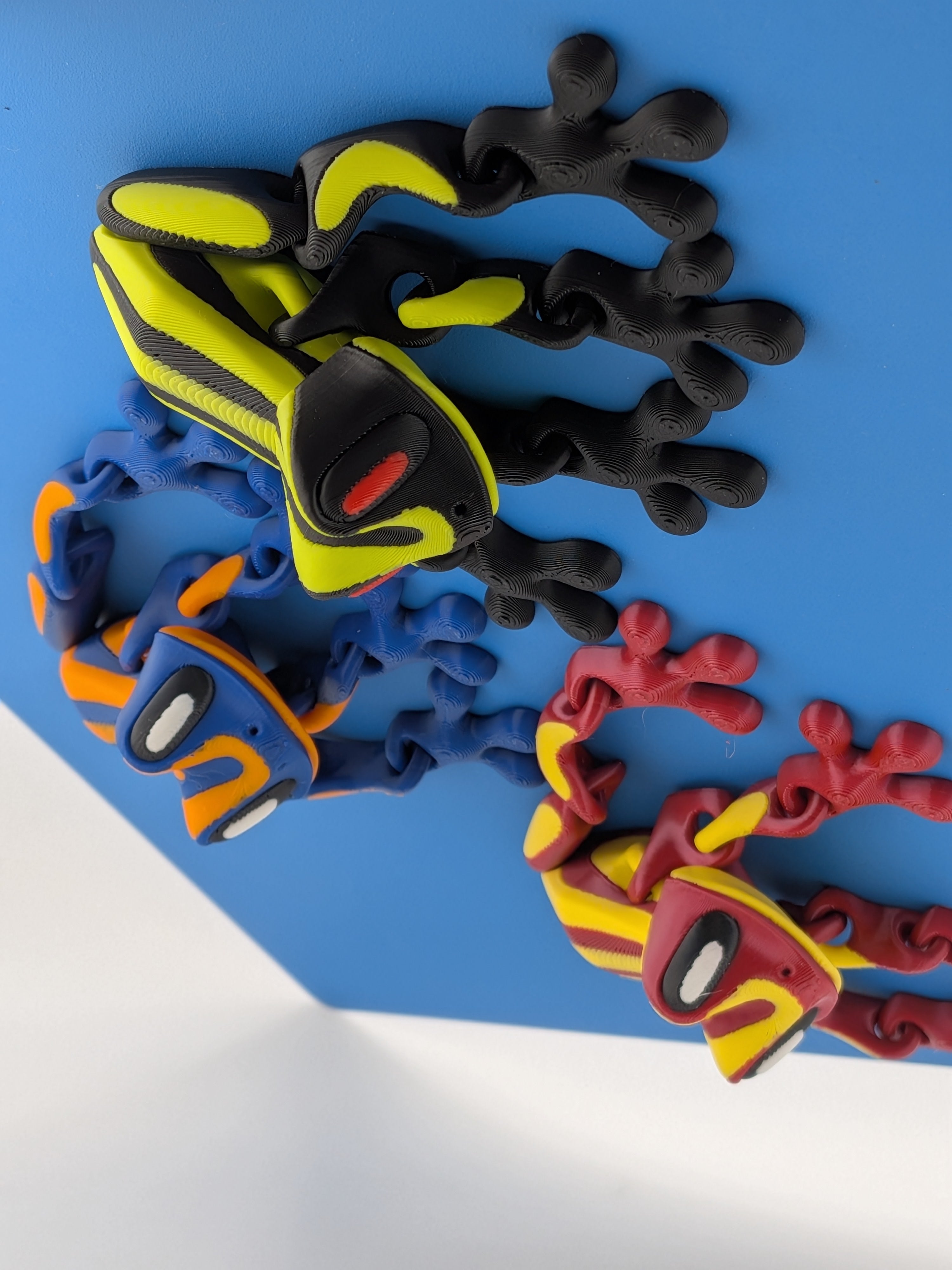 🐸🧲 Magnetic Flexi-Frog | 6-Point Grip Articulated Fidget | New "Venom" Colors! 🐍🟡