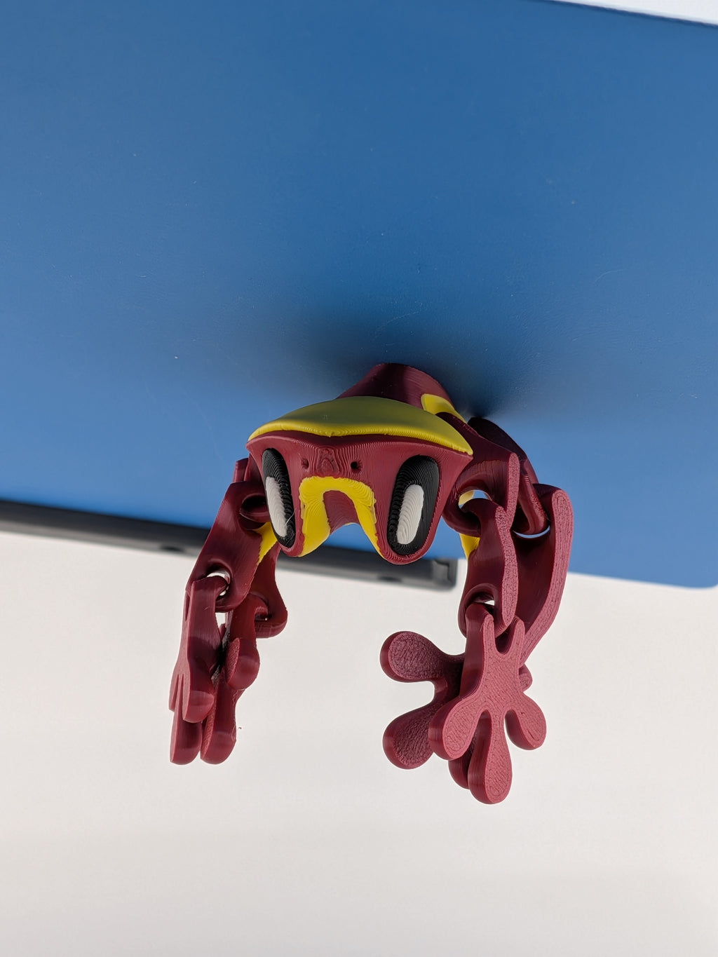 🐸🧲 Magnetic Flexi-Frog | 6-Point Grip Articulated Fidget | New "Venom" Colors! 🐍🟡