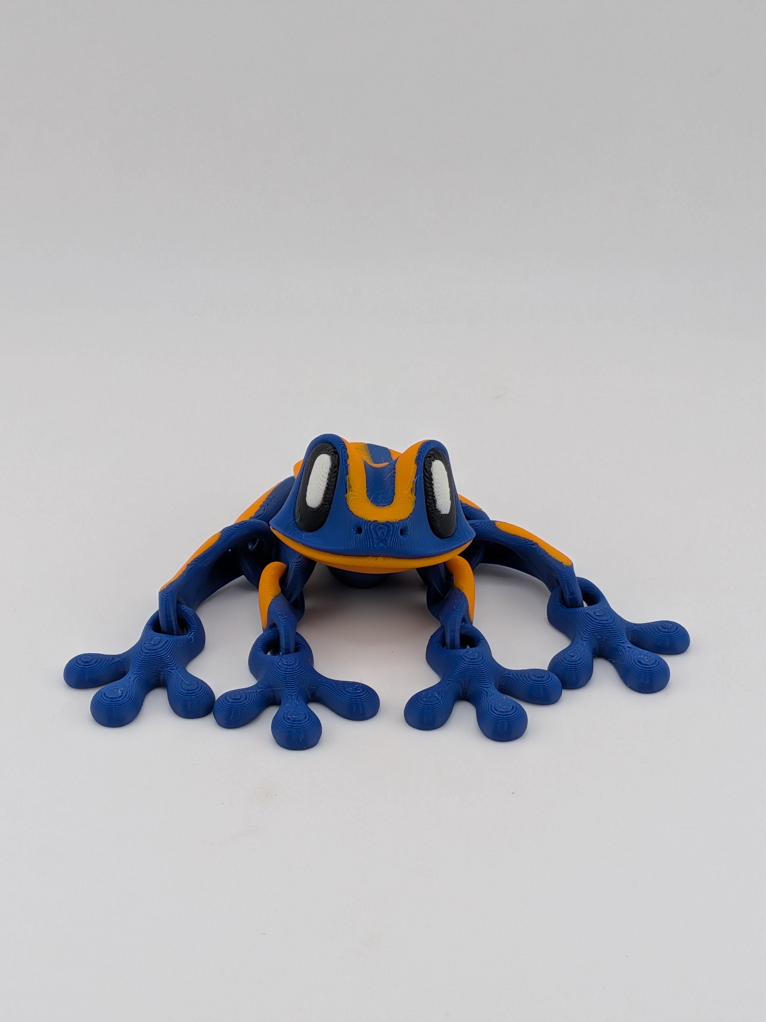 🐸🧲 Magnetic Flexi-Frog | 6-Point Grip Articulated Fidget | New "Venom" Colors! 🐍🟡