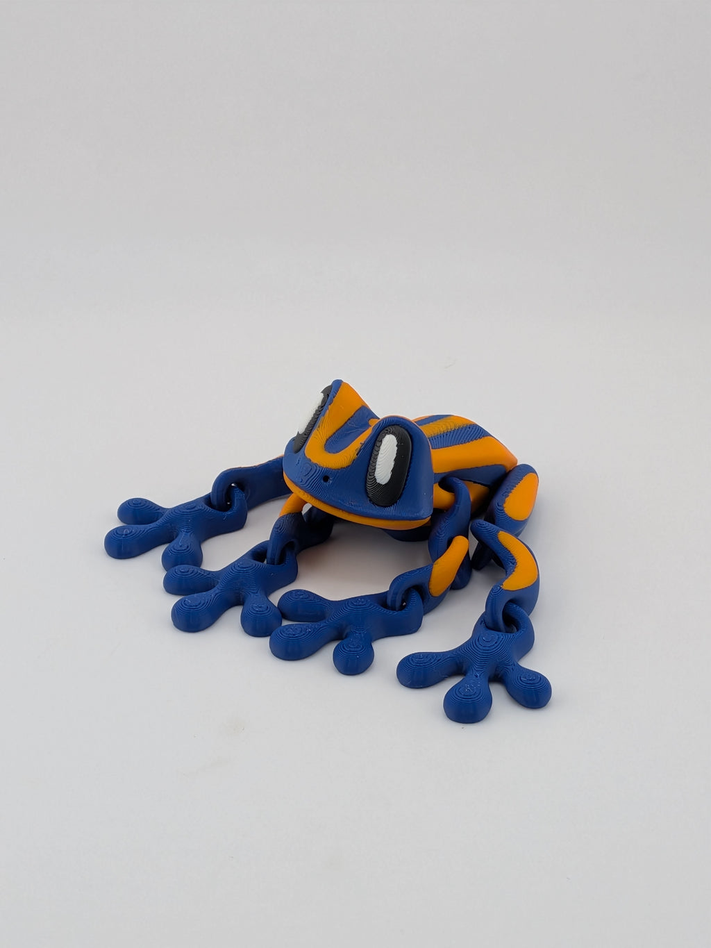 🐸🧲 Magnetic Flexi-Frog | 6-Point Grip Articulated Fidget | New "Venom" Colors! 🐍🟡