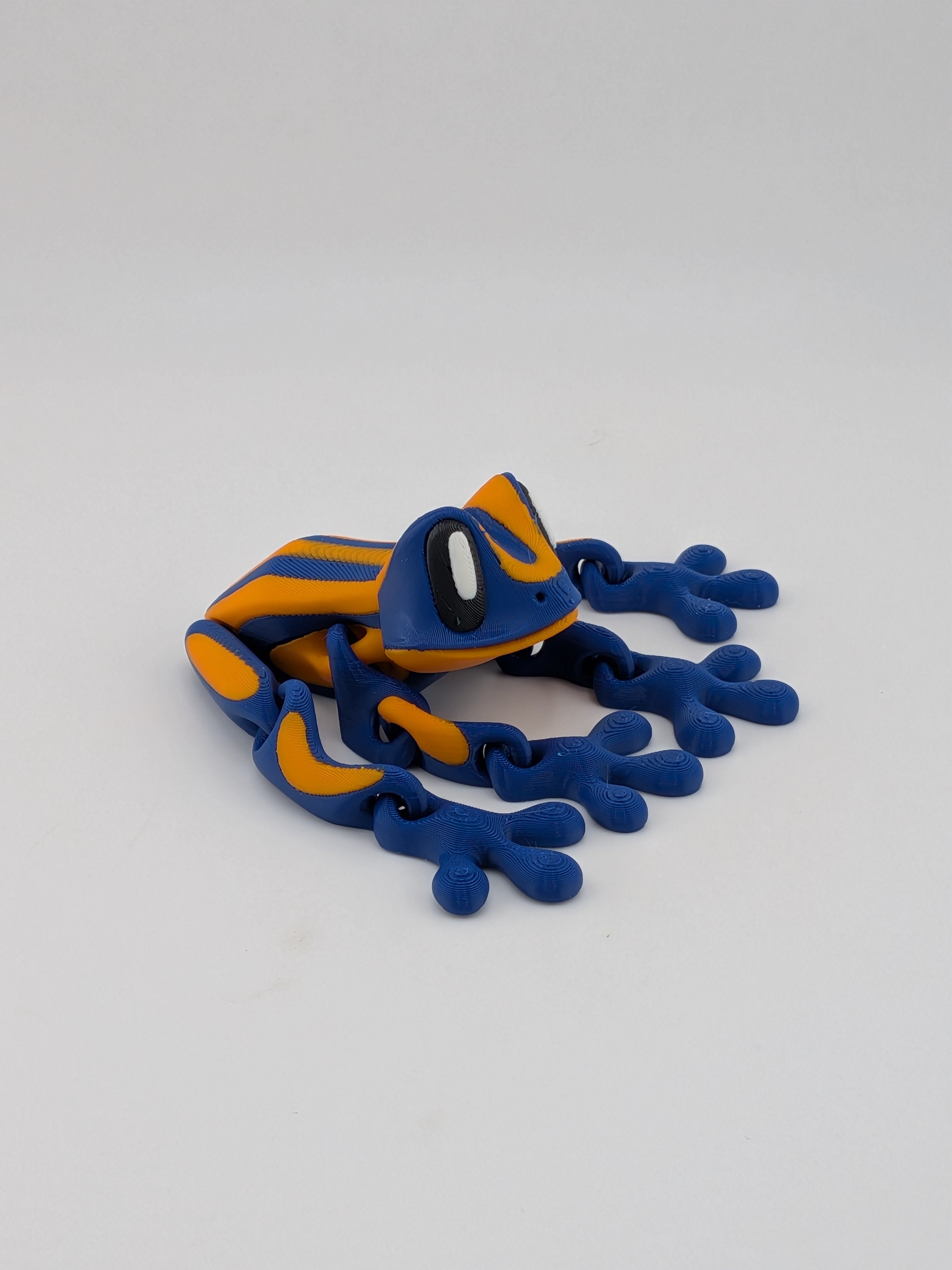 🐸🧲 Magnetic Flexi-Frog | 6-Point Grip Articulated Fidget | New "Venom" Colors! 🐍🟡