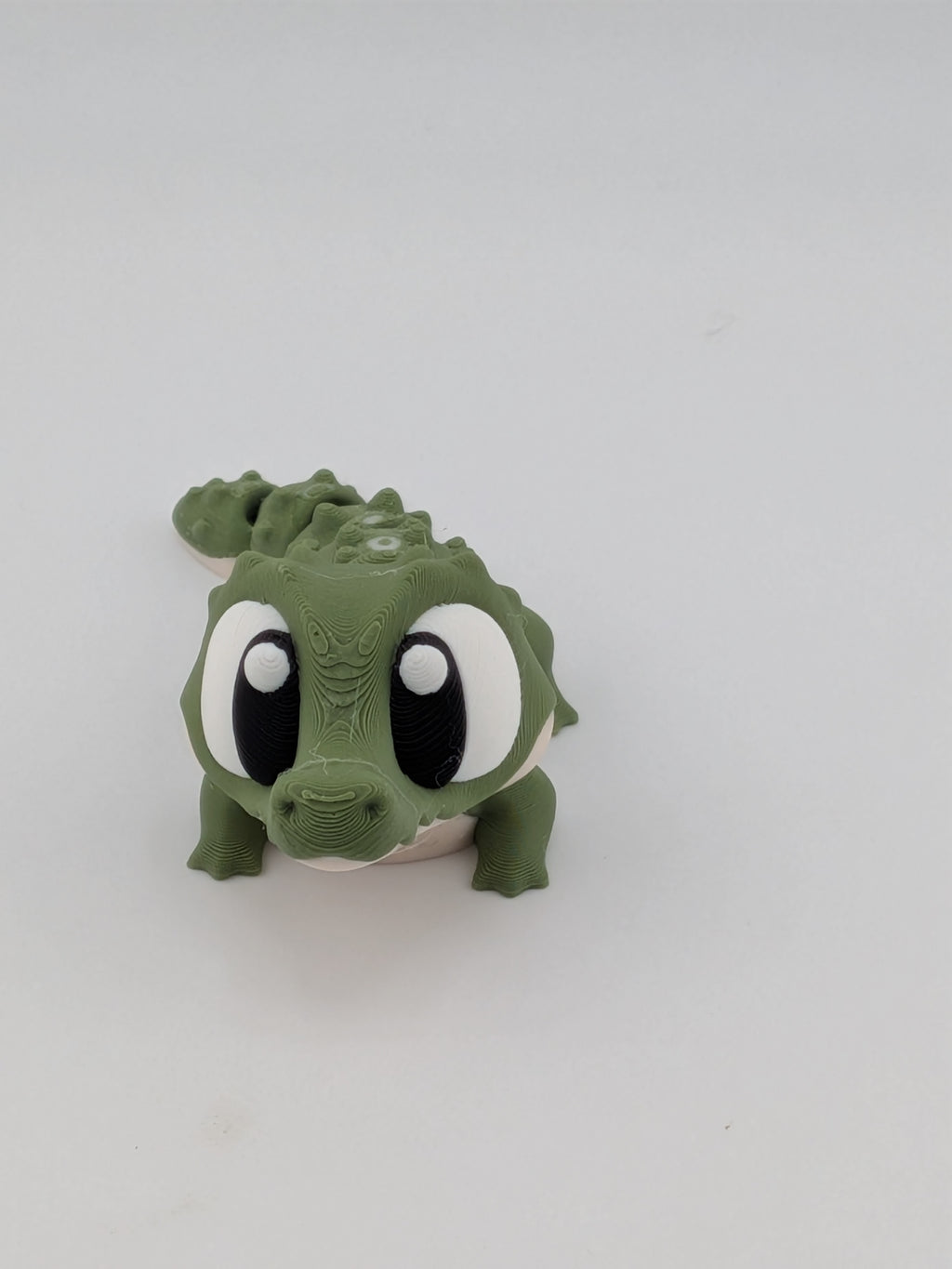 🐊🔑 3.5" Flexi Crocodile Keychain Buddy! ✨ Articulated "Gator" Bag Charm 🛶🌀
