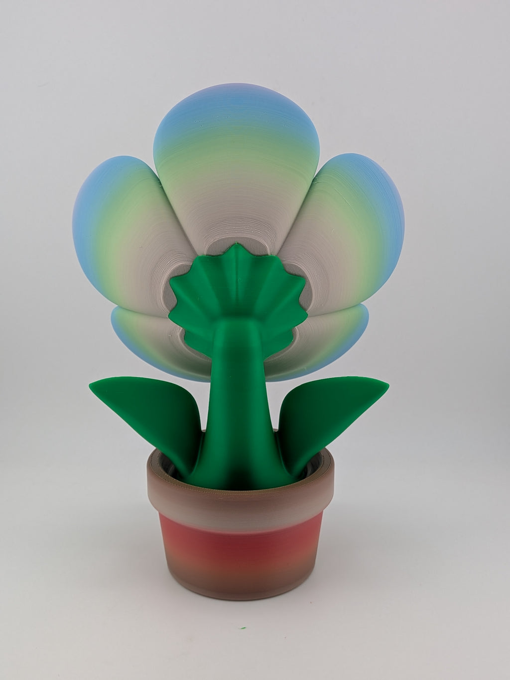 🌸✨ 8" Pastel "Dream-Bloom" Flower | BlobLab Art Desk Pet with Removable Pot 🪴🎨