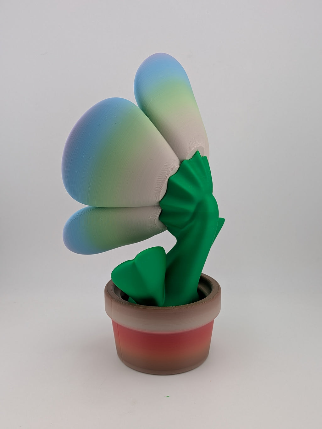 🌸✨ 8" Pastel "Dream-Bloom" Flower | BlobLab Art Desk Pet with Removable Pot 🪴🎨