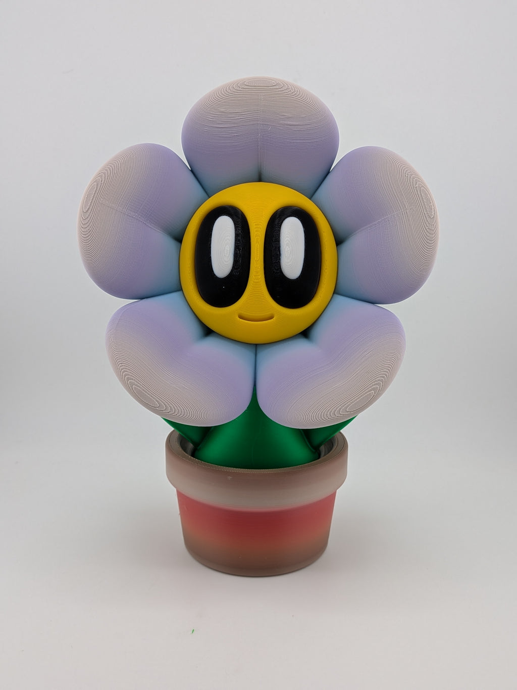🌸✨ 8" Pastel "Dream-Bloom" Flower | BlobLab Art Desk Pet with Removable Pot 🪴🎨