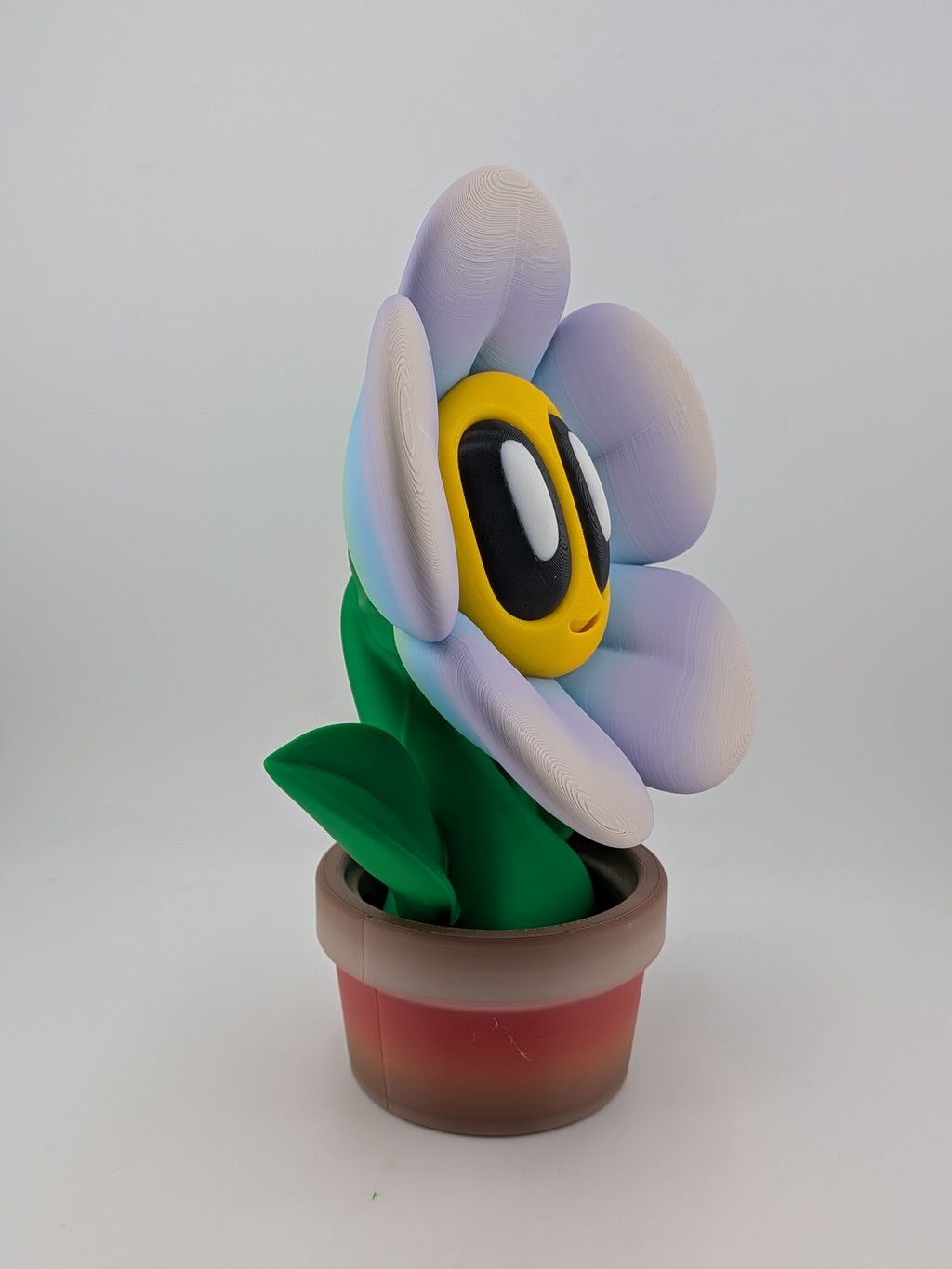 🌸✨ 8" Pastel "Dream-Bloom" Flower | BlobLab Art Desk Pet with Removable Pot 🪴🎨