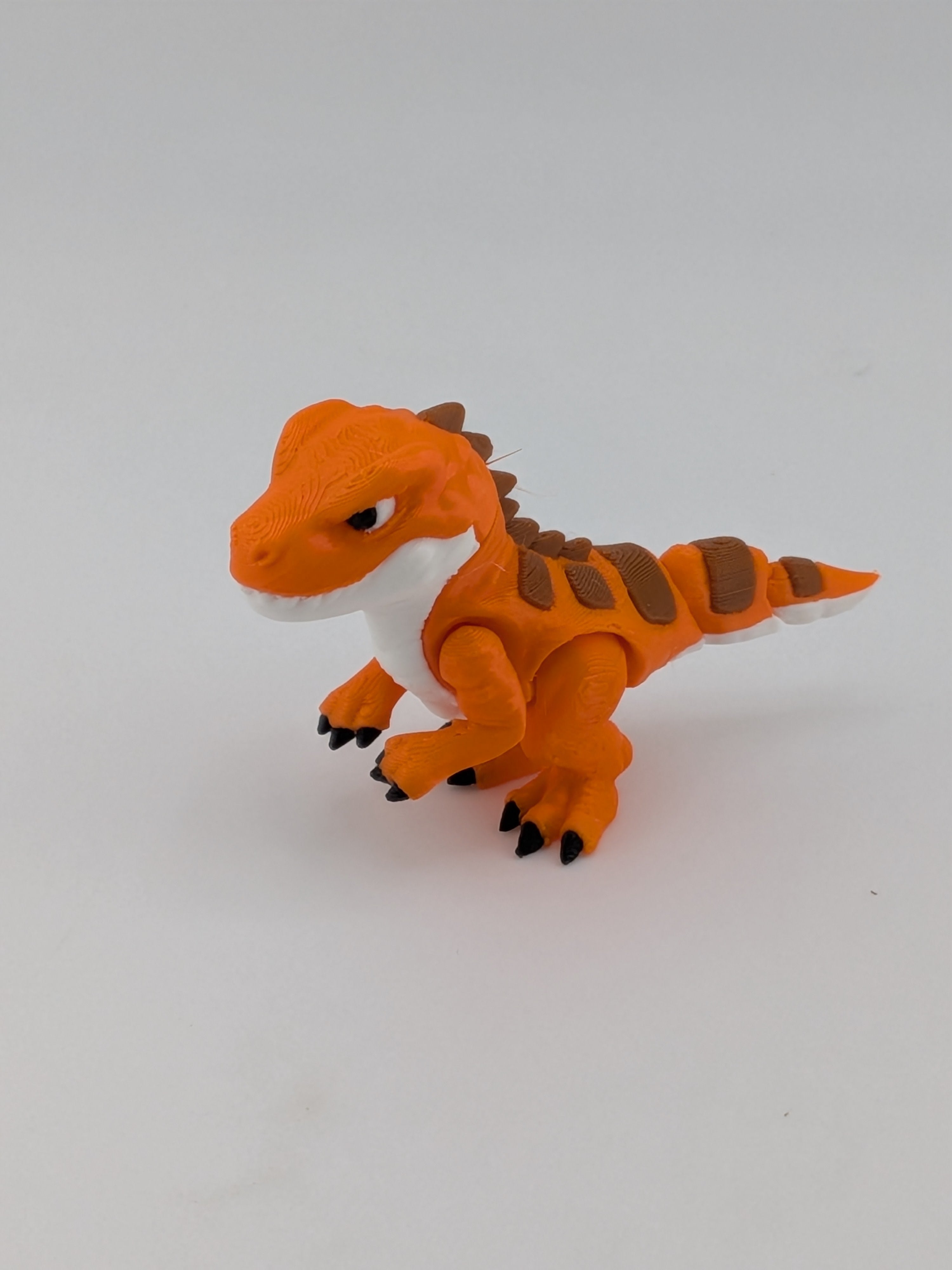 🦖 Hatching Soon! 1.5" Baby Dino Flexis | Articulated Miniature Dinosaur Fidgets 🌋🦕