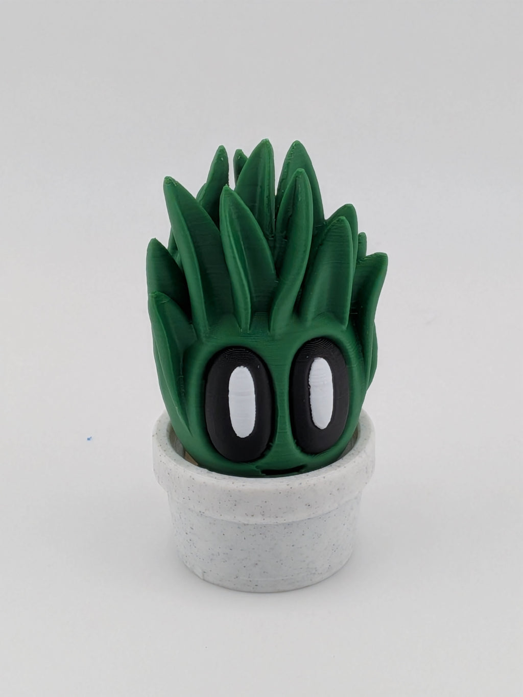 🐍🌿 Snake Plant Blob! 🪴 3" Articulated Spiky Leaf Fidget & Planter Set ✨💚
