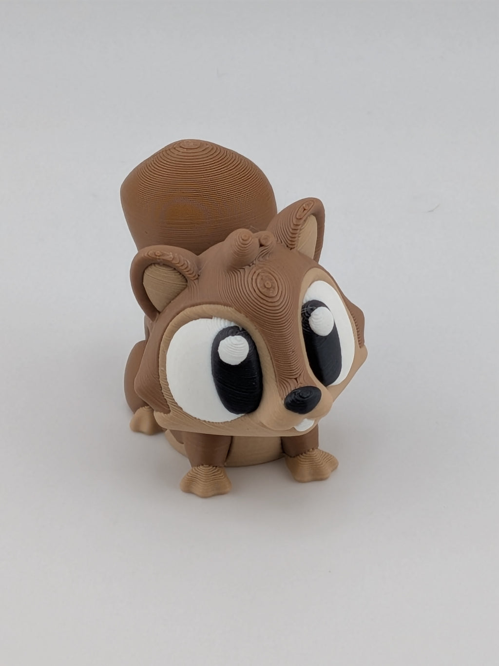 🐿️🔑 1.5" Mini Flexi-Squirrel Keychain | Articulated "Scamper-Pal" Bag Charm ✨🌰