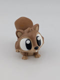 🐿️🔑 1.5" Mini Flexi-Squirrel Keychain | Articulated "Scamper-Pal" Bag Charm ✨🌰