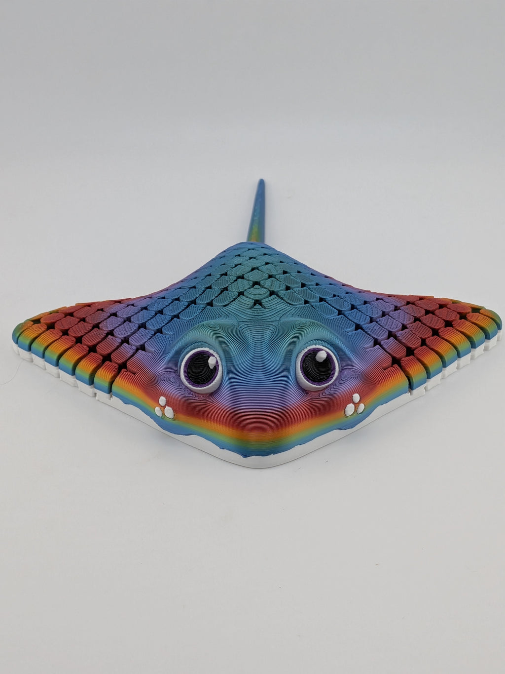 🌊✨ 6.5" Sea-Glider Manta Ray | Articulated "Liquid-Motion" Ocean Fidget 🦈🐚