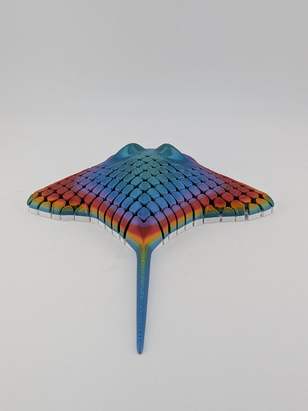 🌊✨ 6.5" Sea-Glider Manta Ray | Articulated "Liquid-Motion" Ocean Fidget 🦈🐚
