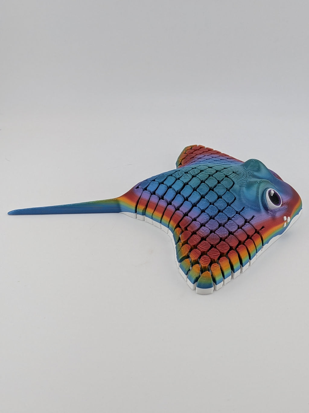 🌊✨ 6.5" Sea-Glider Manta Ray | Articulated "Liquid-Motion" Ocean Fidget 🦈🐚