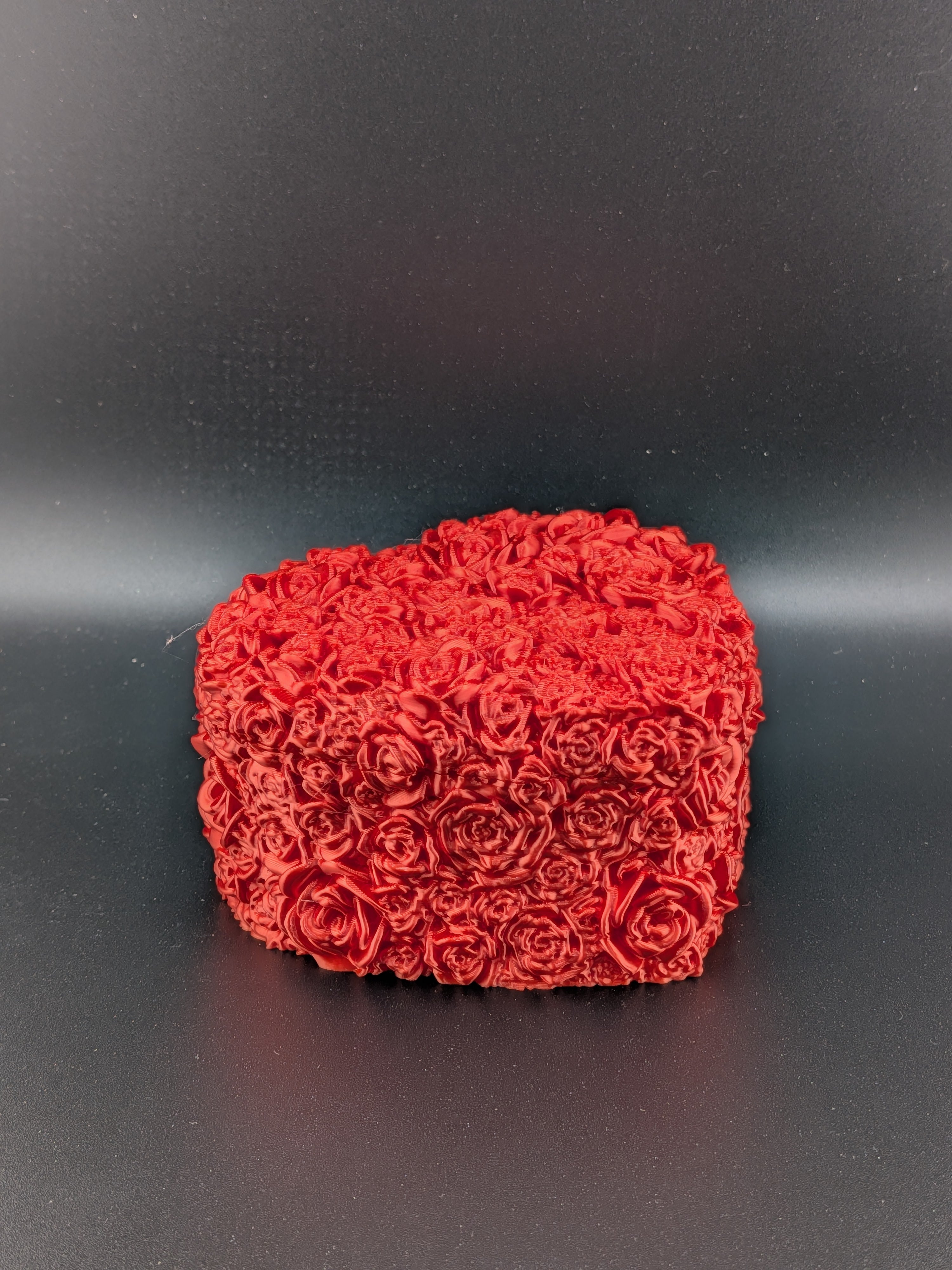 🌹💖 Rose Heart Keepsake Box ✨ 3D Printed Floral Jewelry & Candy Storage 🎁🍭