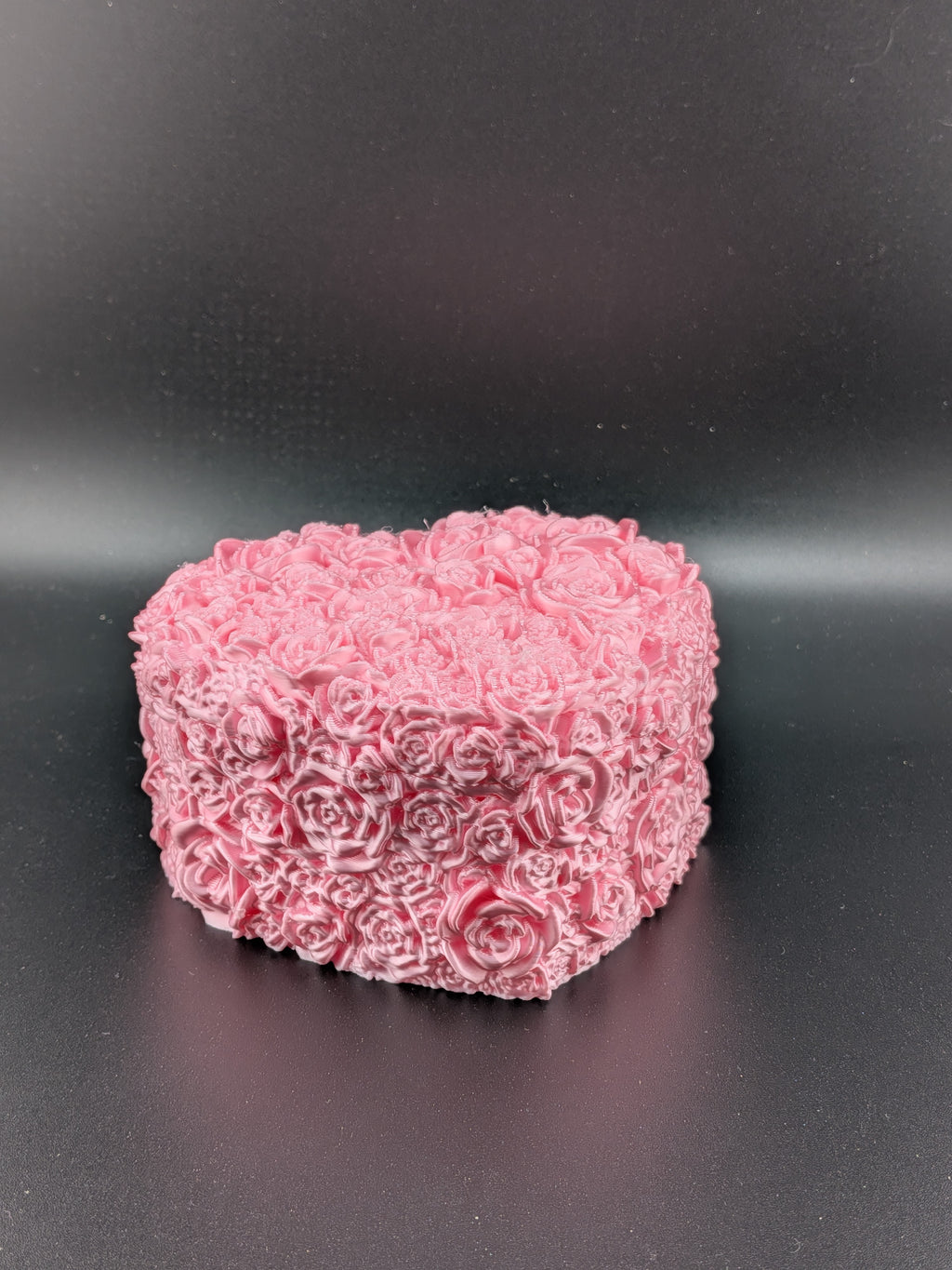 🌹💖 Rose Heart Keepsake Box ✨ 3D Printed Floral Jewelry & Candy Storage 🎁🍭