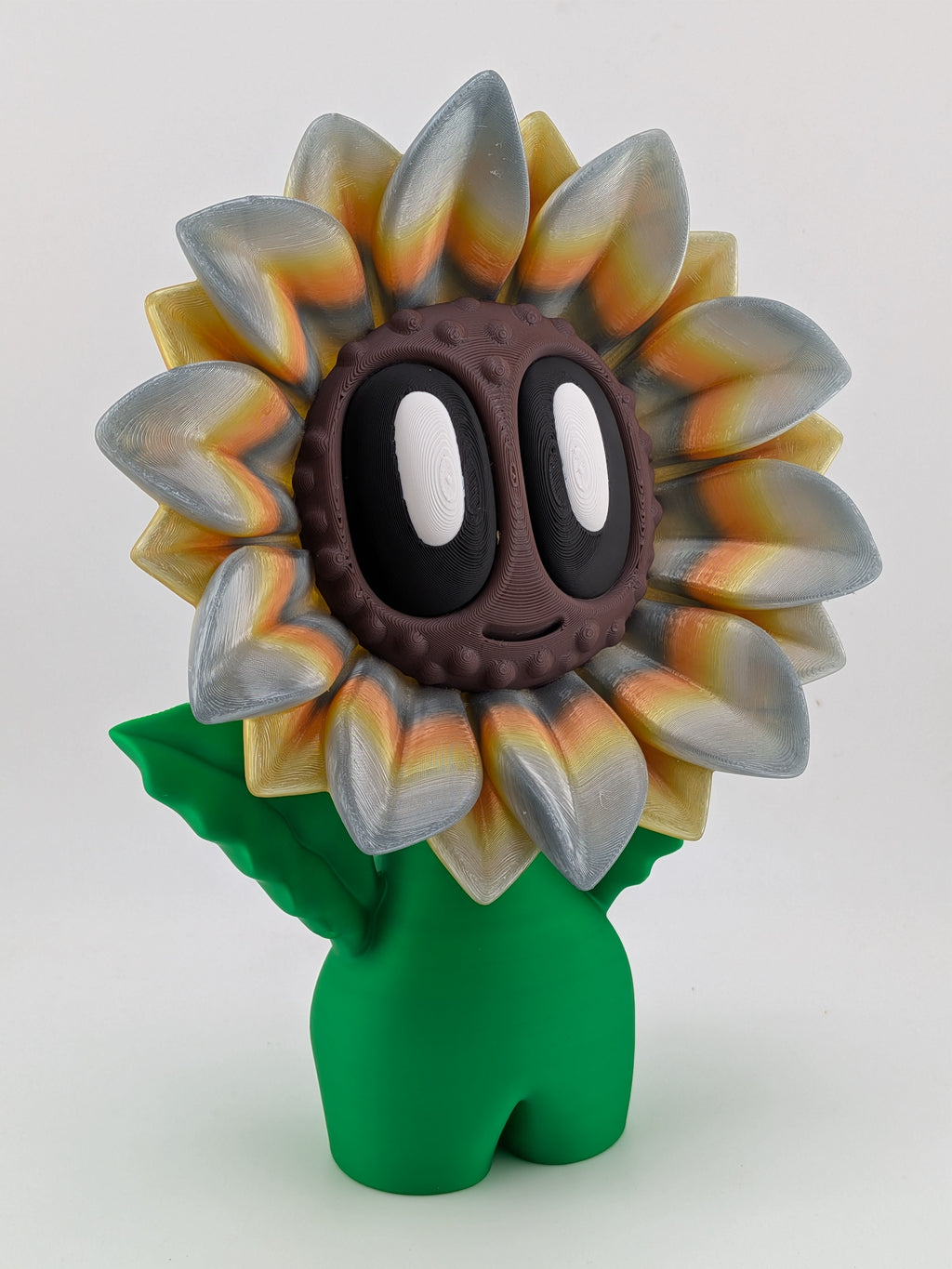 🌻✨ 7.5" Rainbow Sun-Daze Sunflower | Limited Edition BlobLab Art Desk Pet 🌈🎨