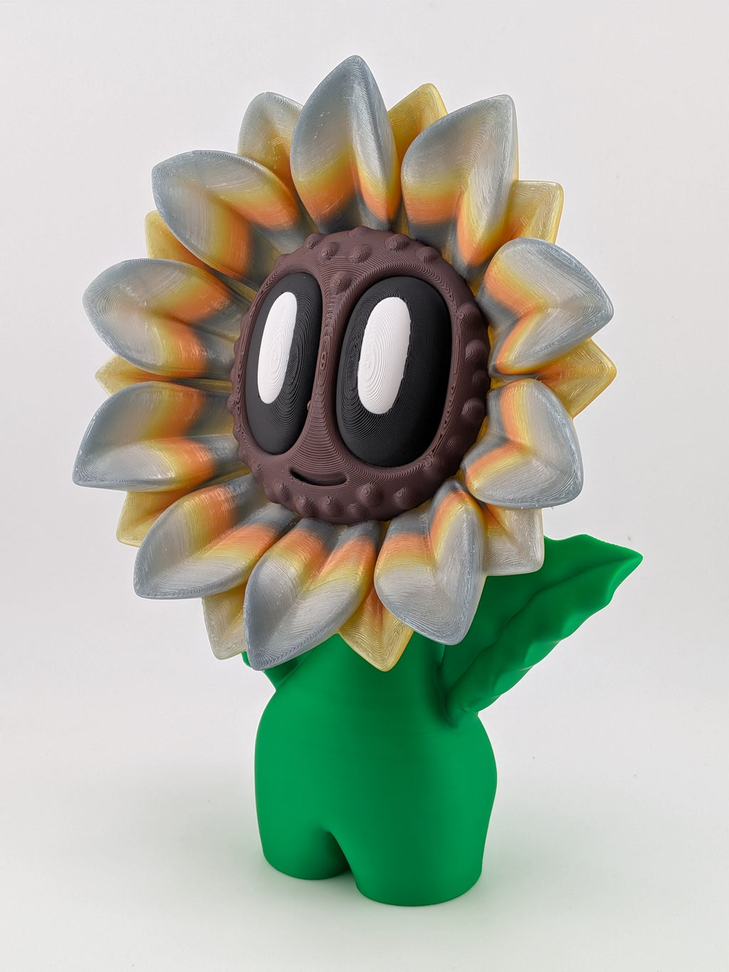 🌻✨ 7.5" Rainbow Sun-Daze Sunflower | Limited Edition BlobLab Art Desk Pet 🌈🎨