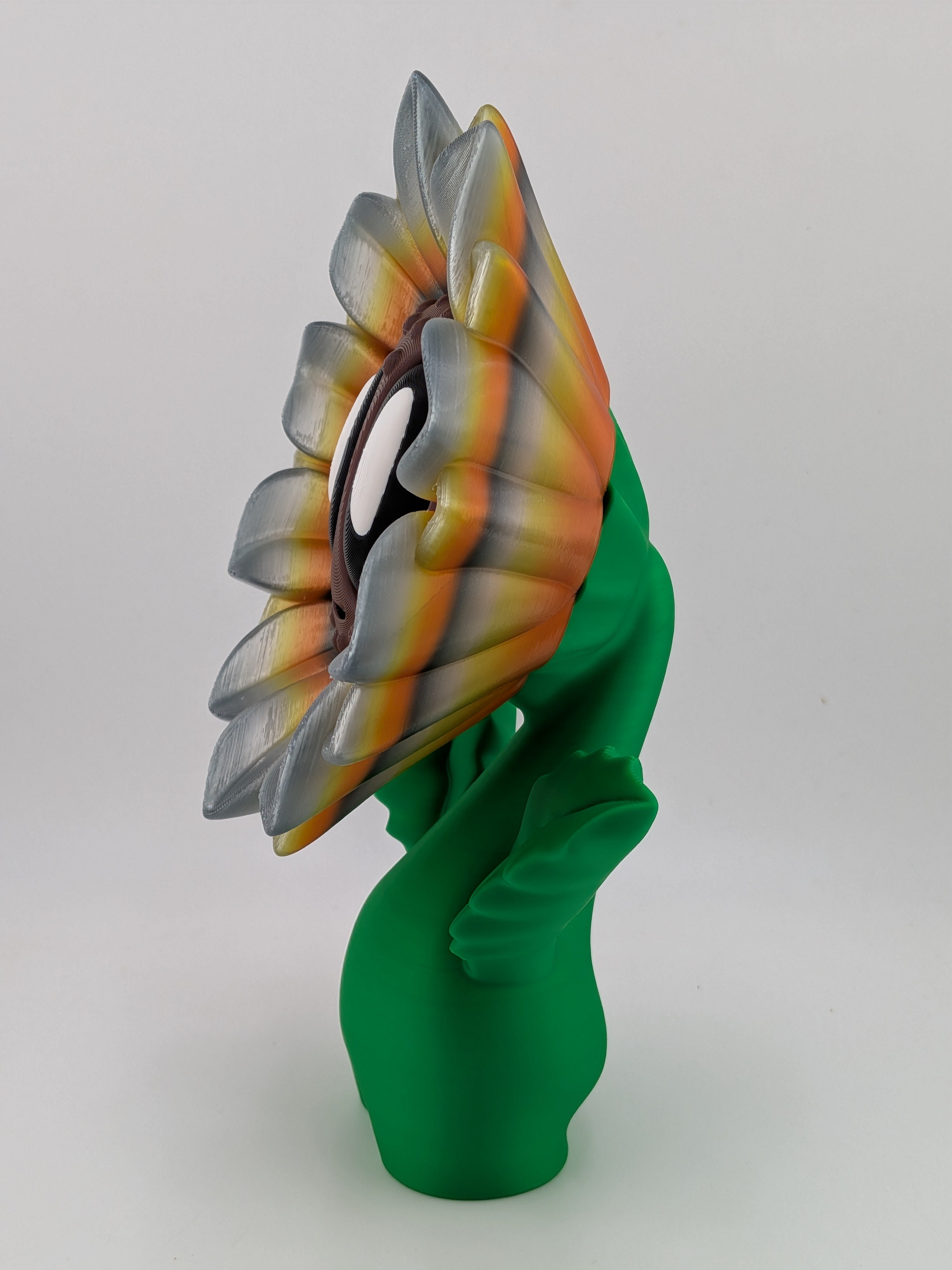 🌻✨ 7.5" Rainbow Sun-Daze Sunflower | Limited Edition BlobLab Art Desk Pet 🌈🎨