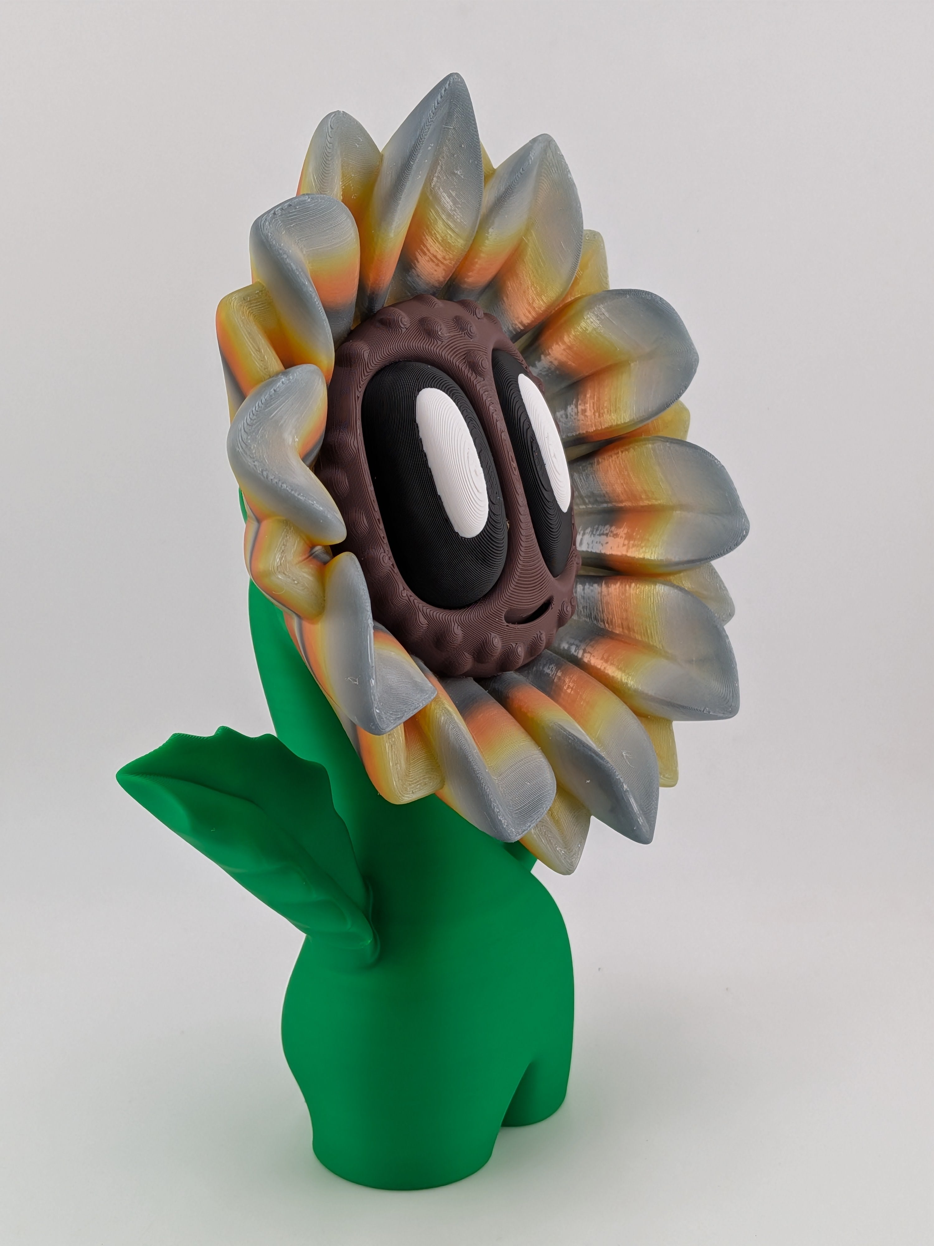 🌻✨ 7.5" Rainbow Sun-Daze Sunflower | Limited Edition BlobLab Art Desk Pet 🌈🎨