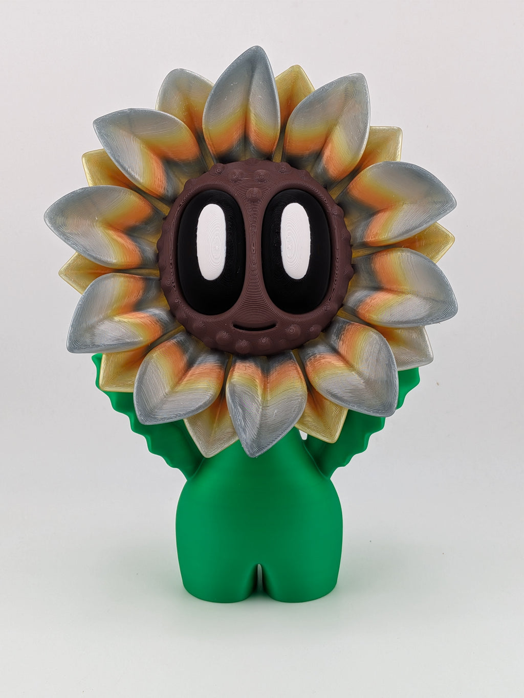🌻✨ 7.5" Rainbow Sun-Daze Sunflower | Limited Edition BlobLab Art Desk Pet 🌈🎨