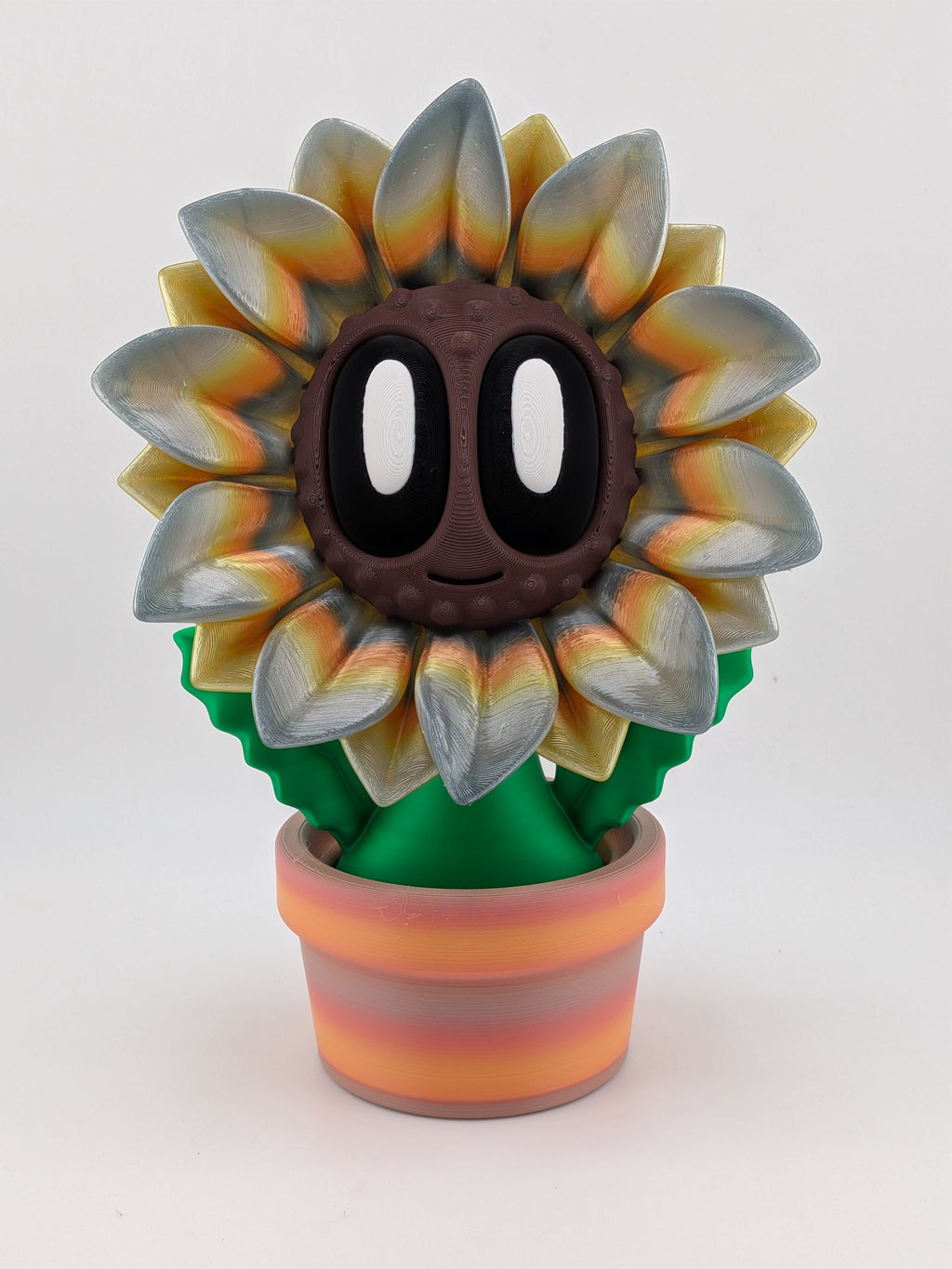 🌻✨ 7.5" Rainbow Sun-Daze Sunflower | Limited Edition BlobLab Art Desk Pet 🌈🎨