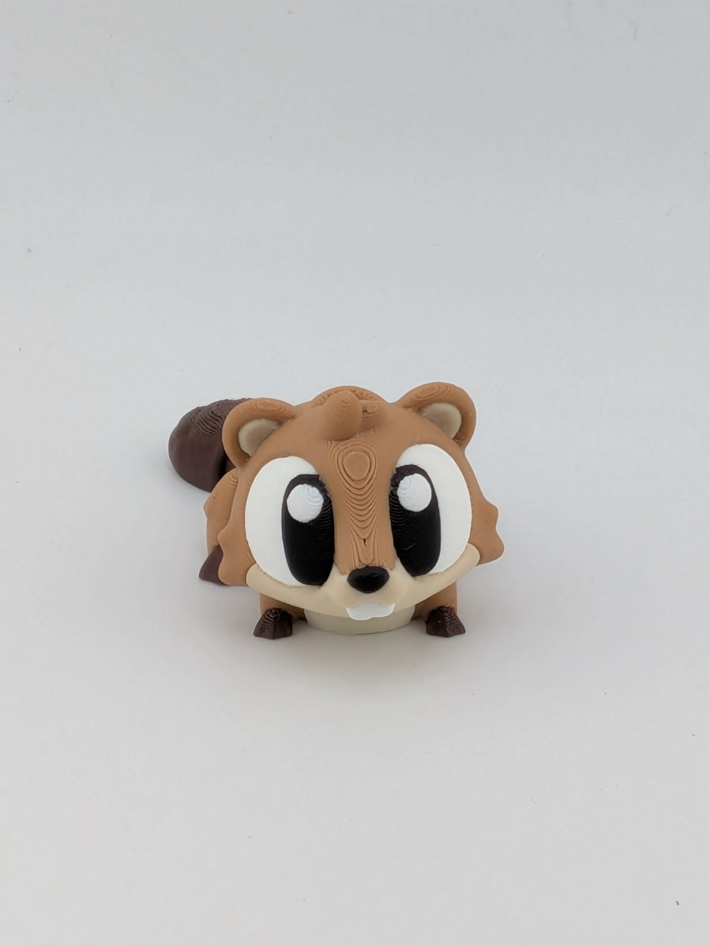 🦫✨ 2.75" Mini Flexi Beaver Keychain | Articulated "Busy Buddy" Fidget Toy 🪵🌀