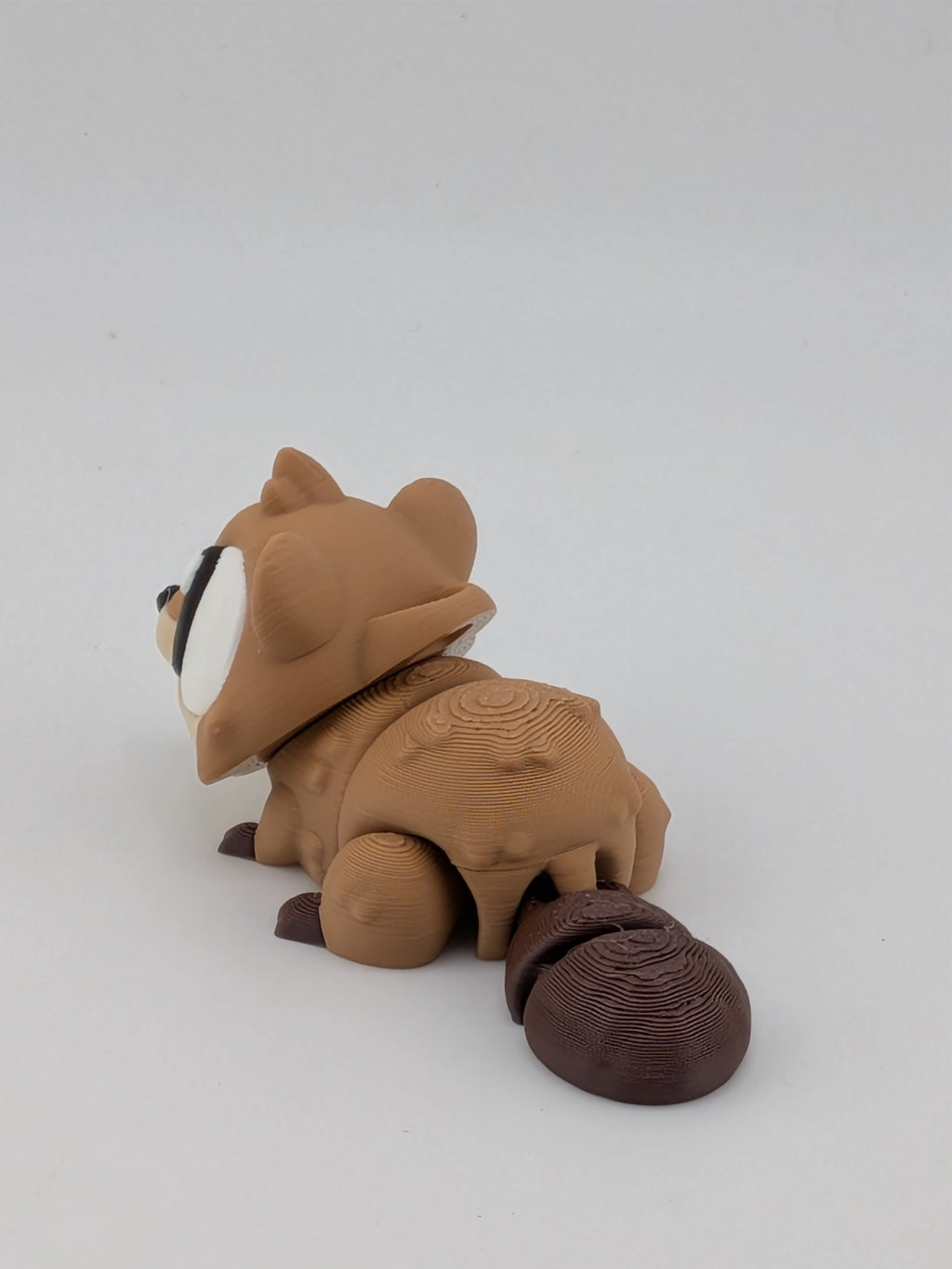 🦫✨ 2.75" Mini Flexi Beaver Keychain | Articulated "Busy Buddy" Fidget Toy 🪵🌀